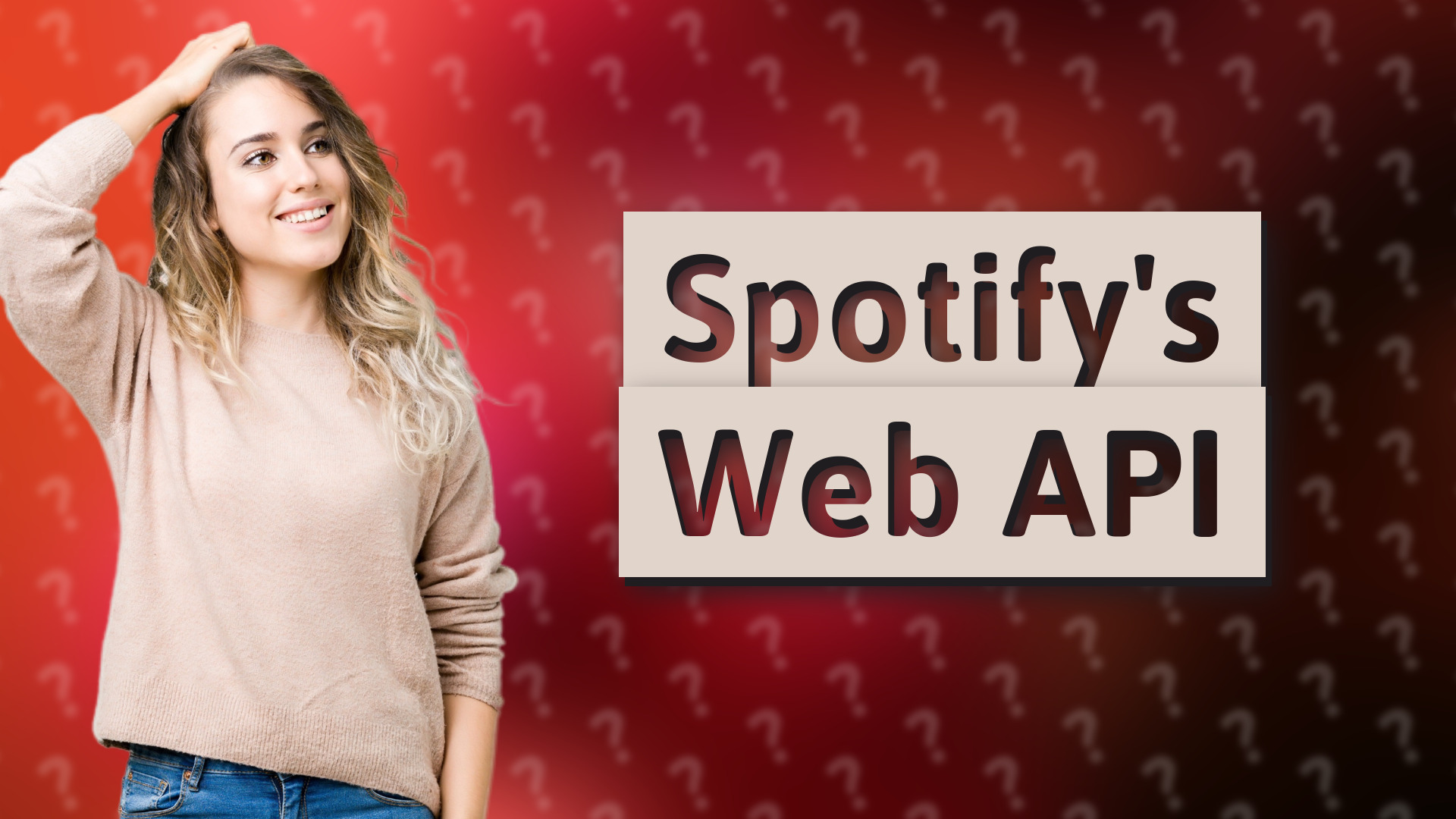 Spotify's Web API