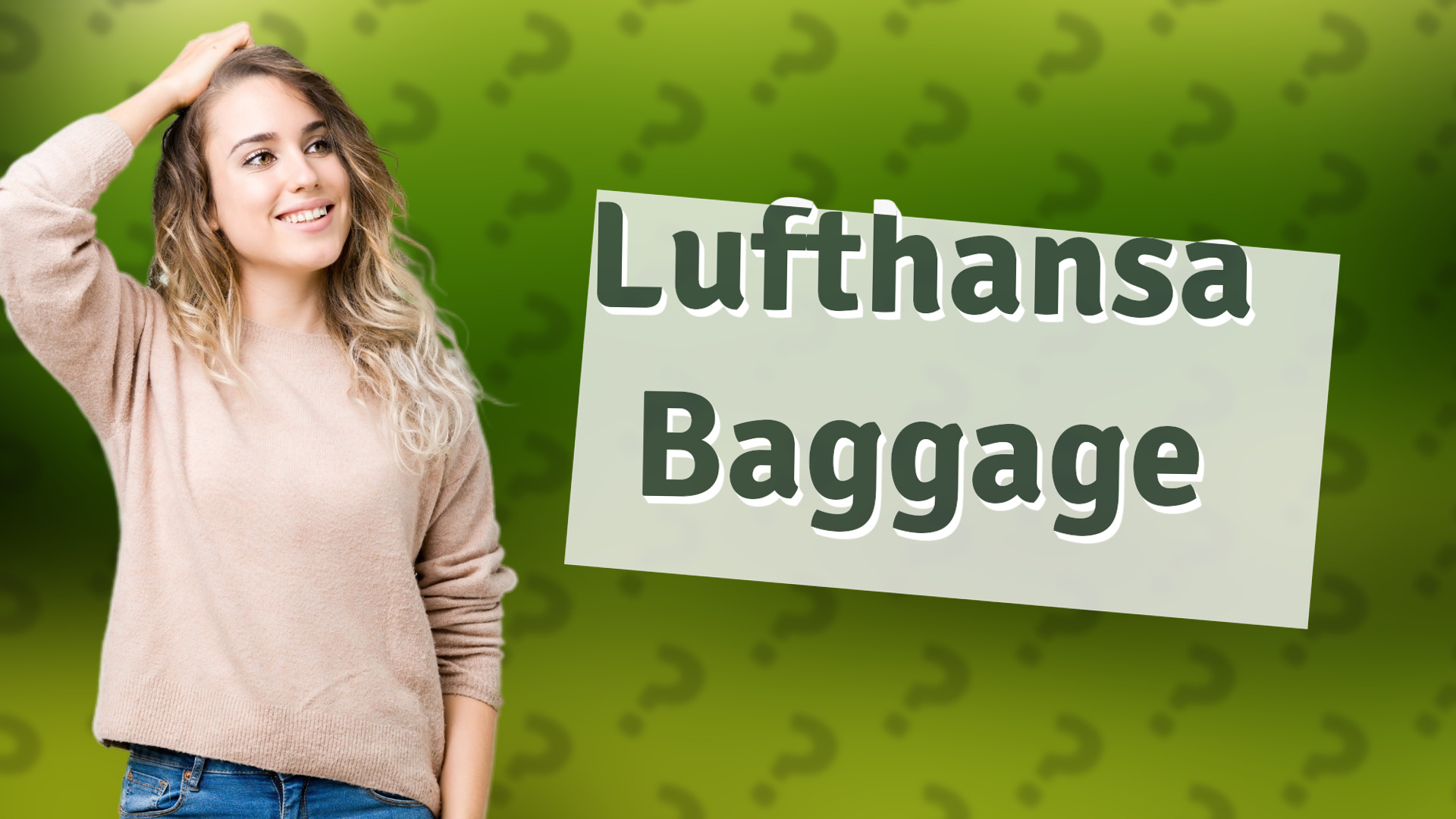Lufthansa Baggage