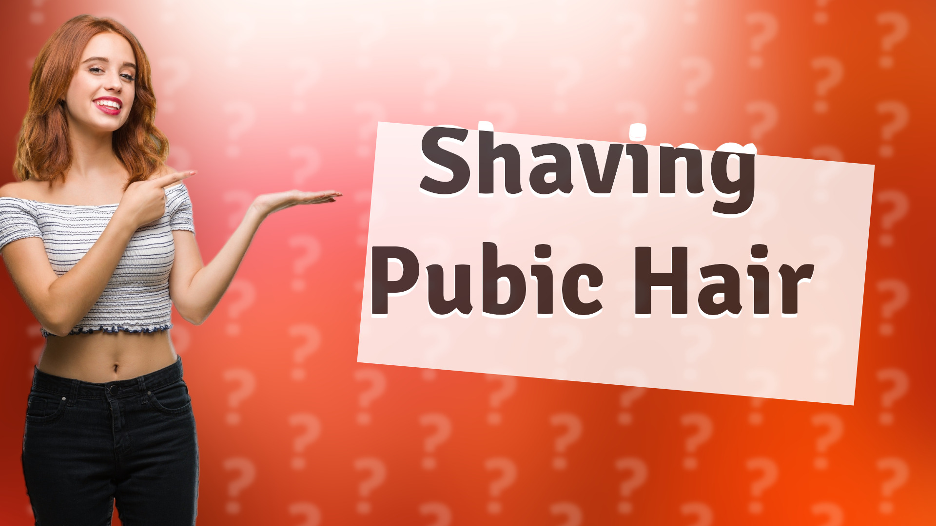 Shaving Pubic Hair