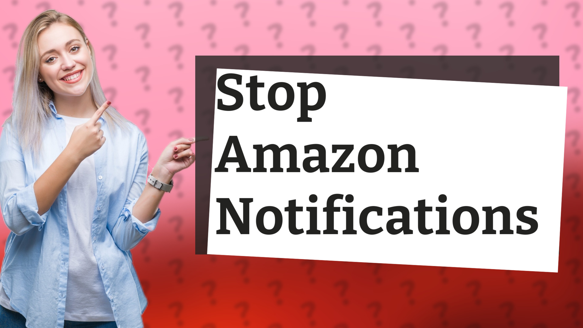 Stop Amazon Notifications