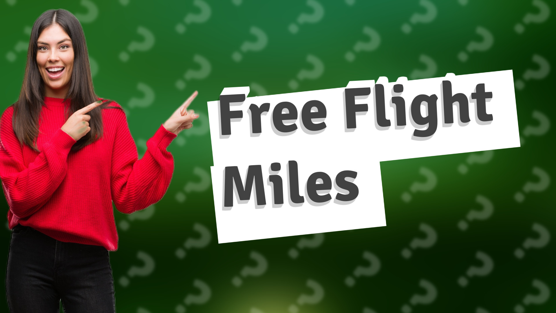 Free Flight Miles