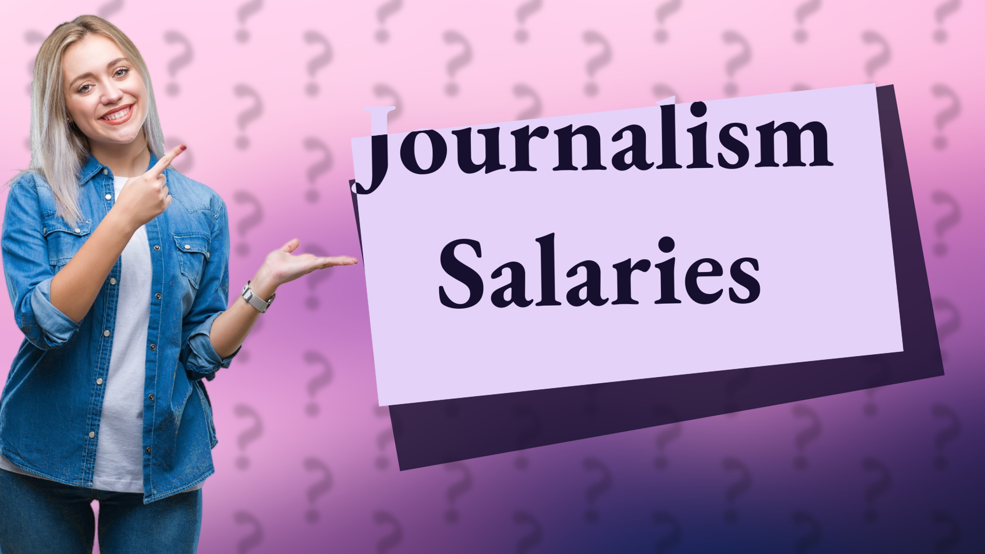 Journalism Salaries