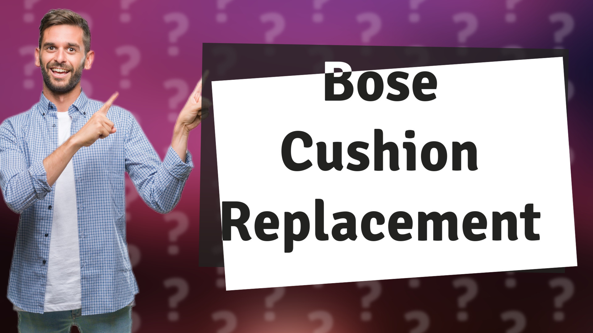 Bose Cushion Replacement