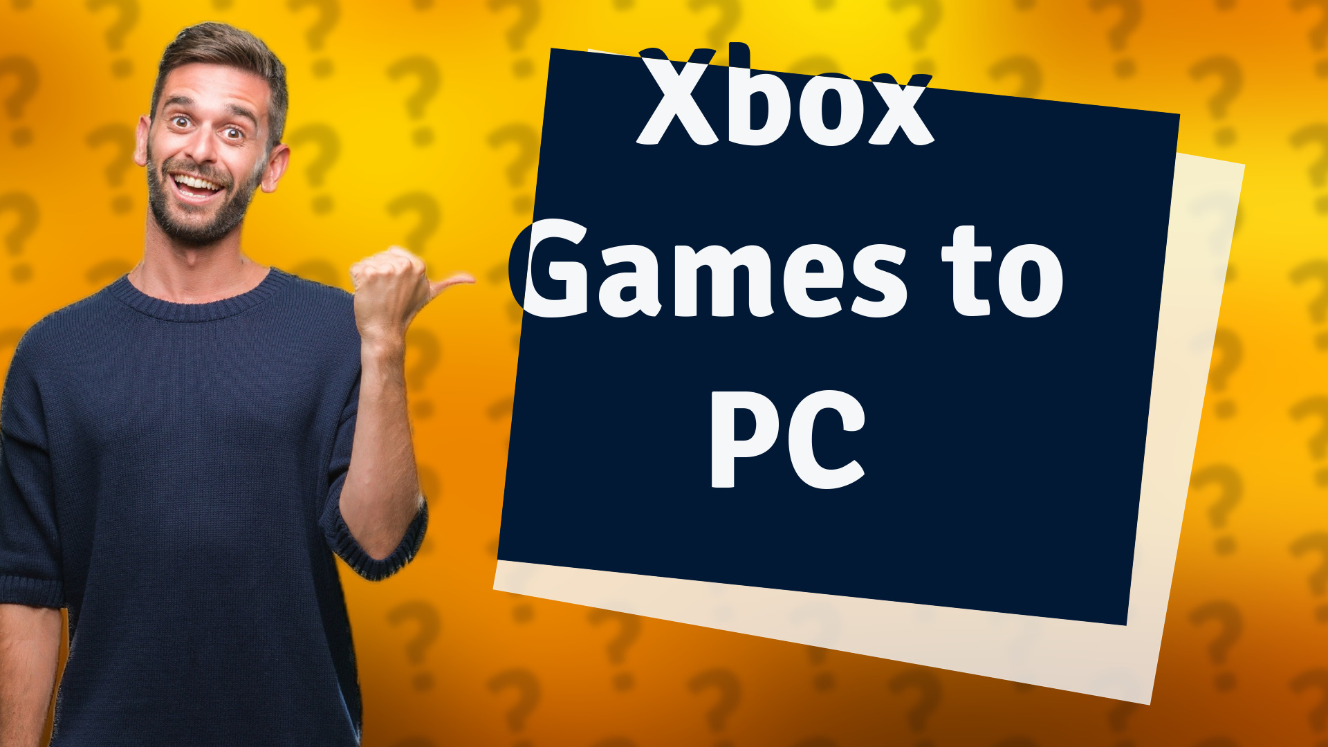 Xbox Games to PC