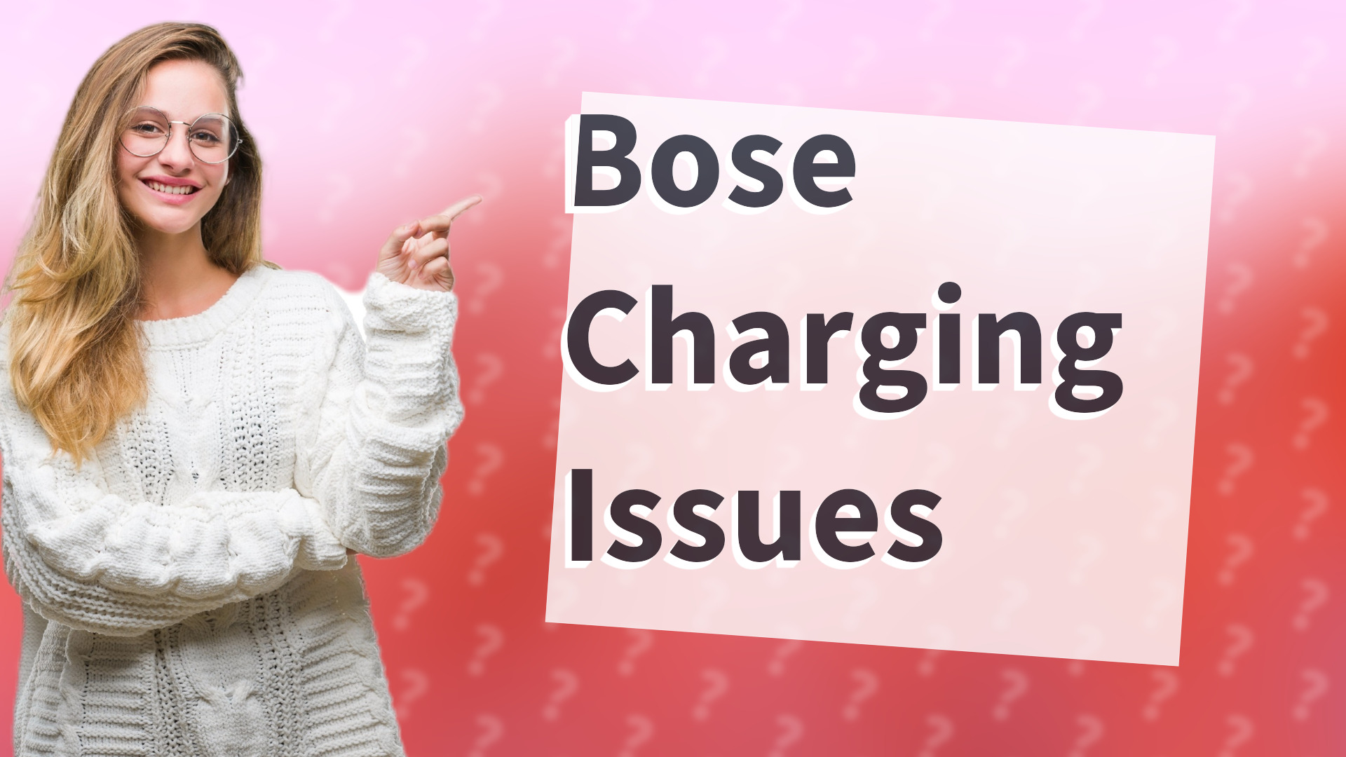 Bose Charging Issues