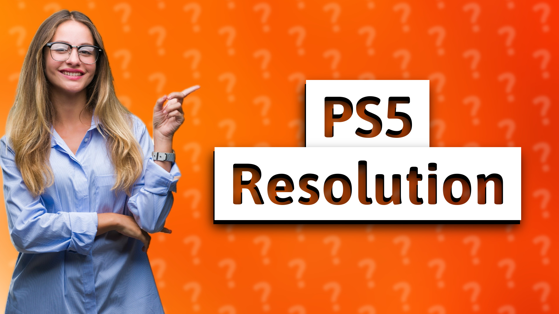 PS5 Resolution