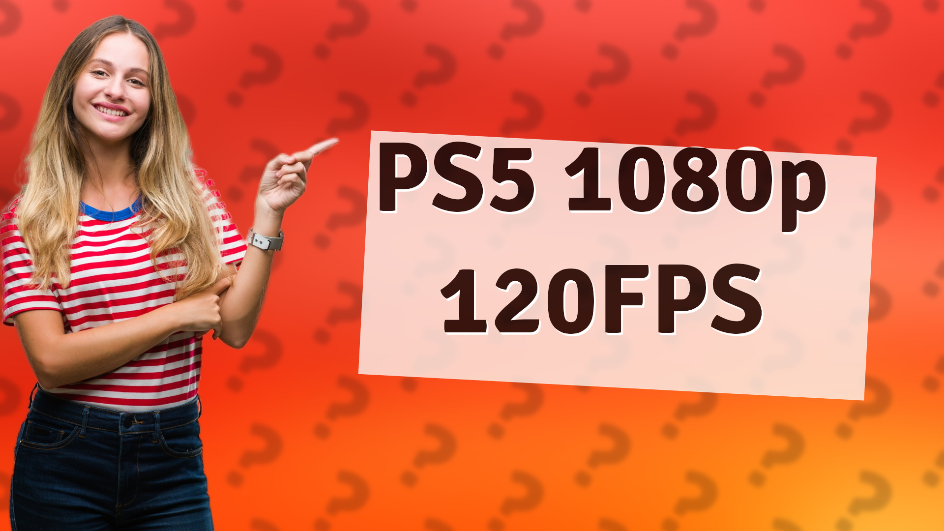 PS5 1080p 120FPS
