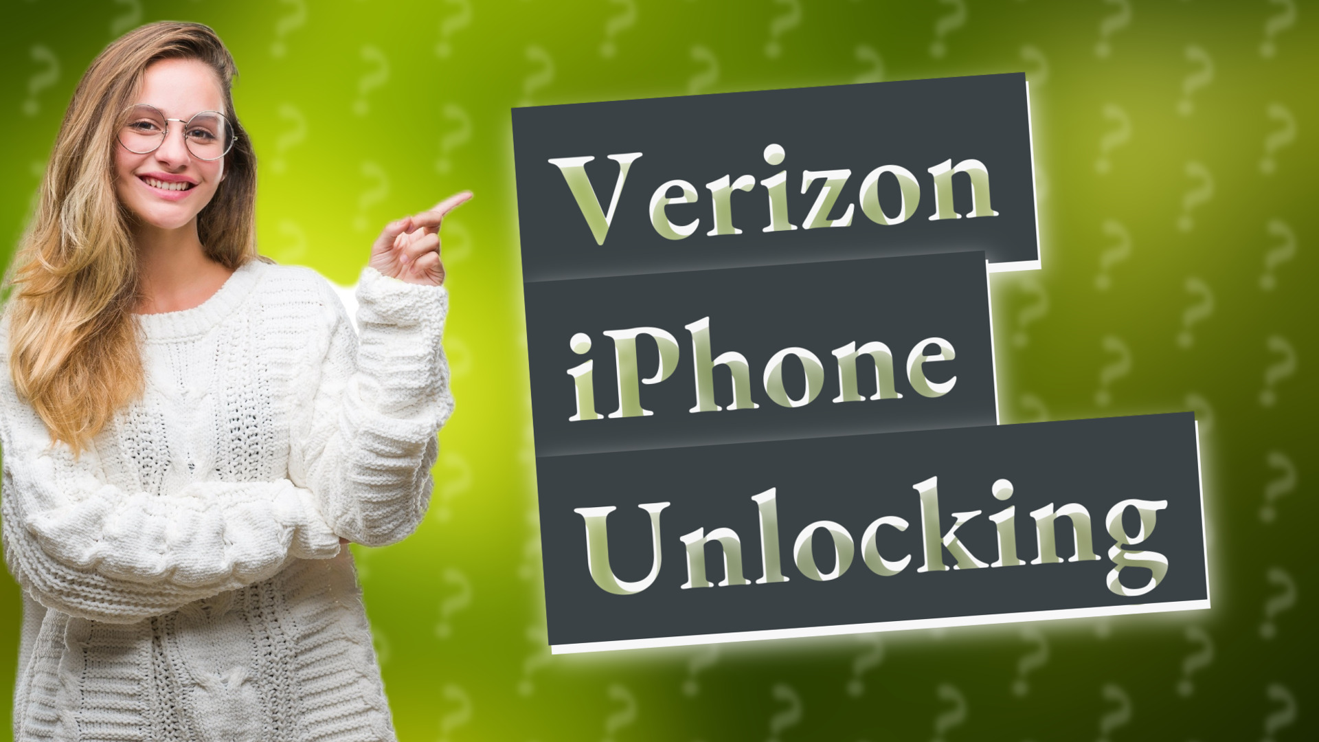 Verizon iPhone Unlocking