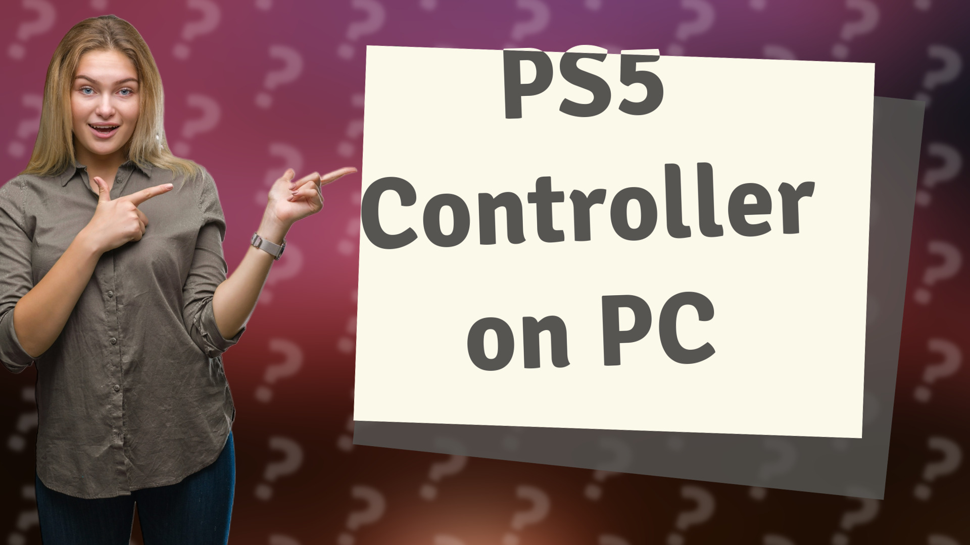 PS5 Controller on PC