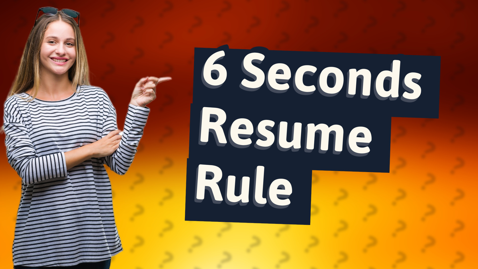 6 Seconds Resume Rule