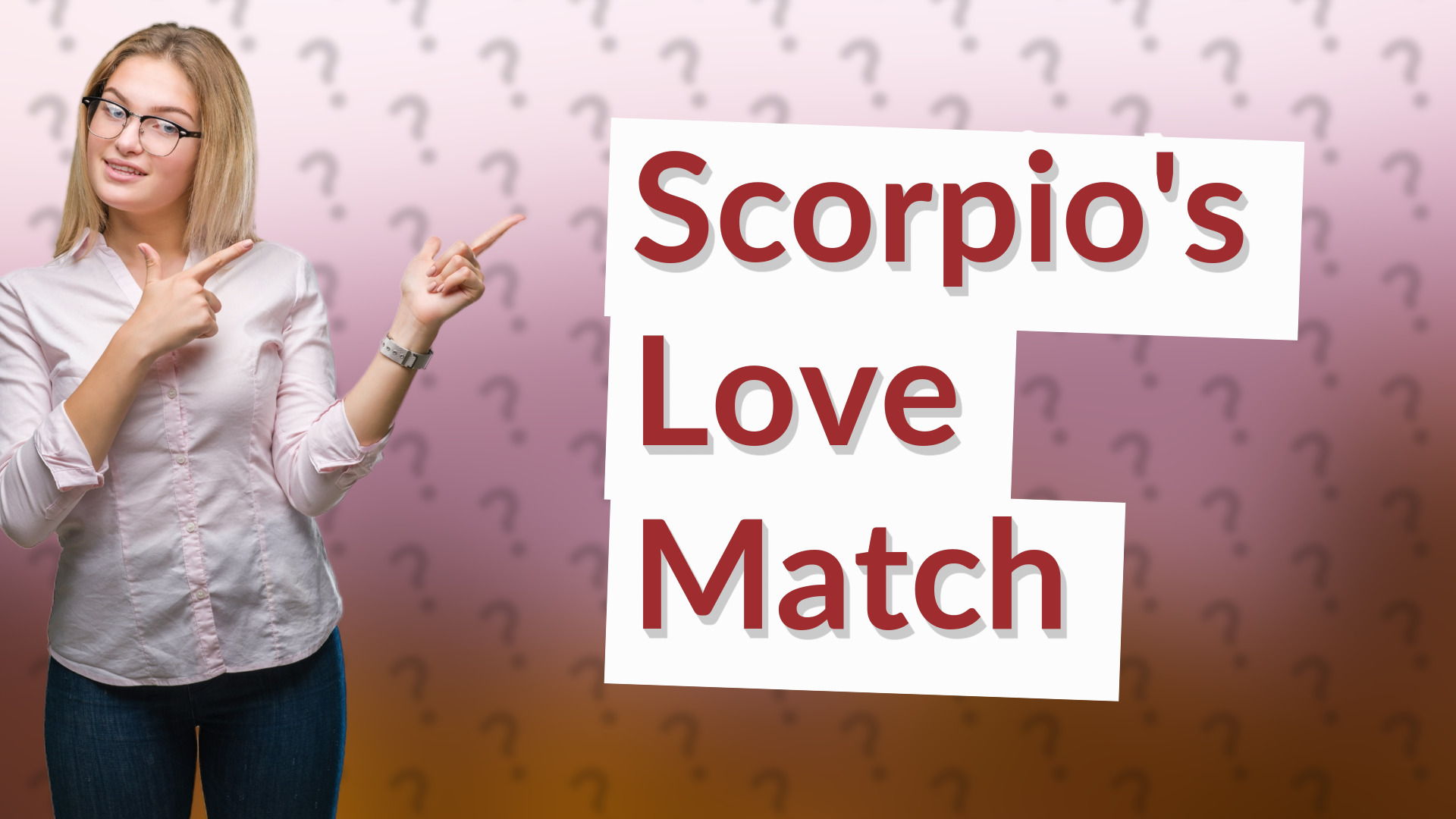 Scorpio's Love Match