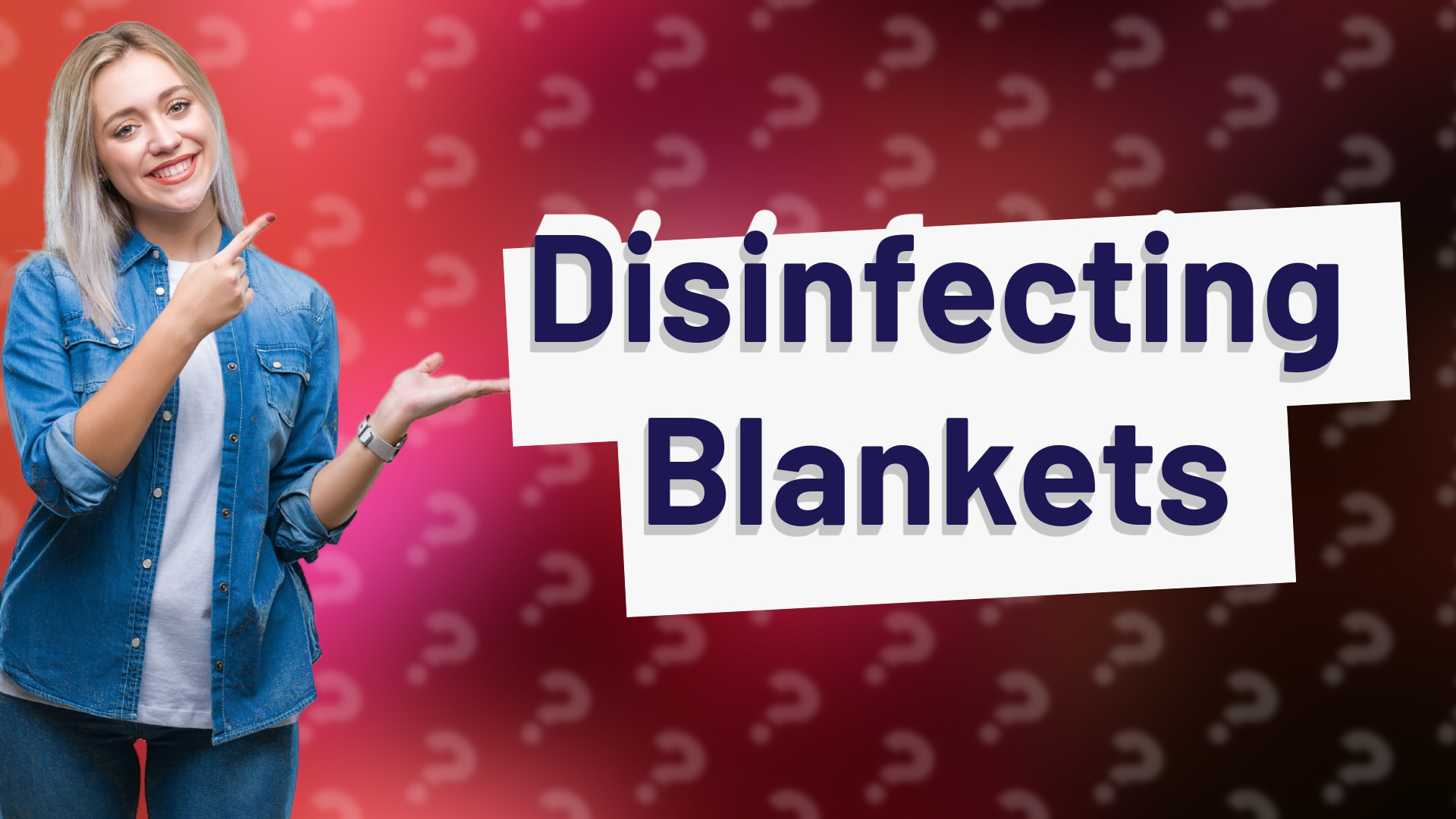 Disinfecting Blankets