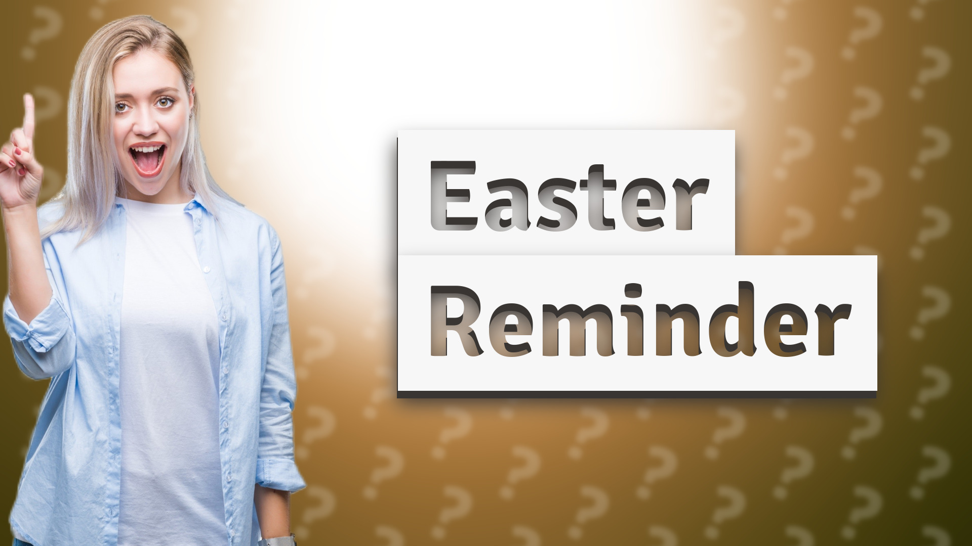 Easter Reminder