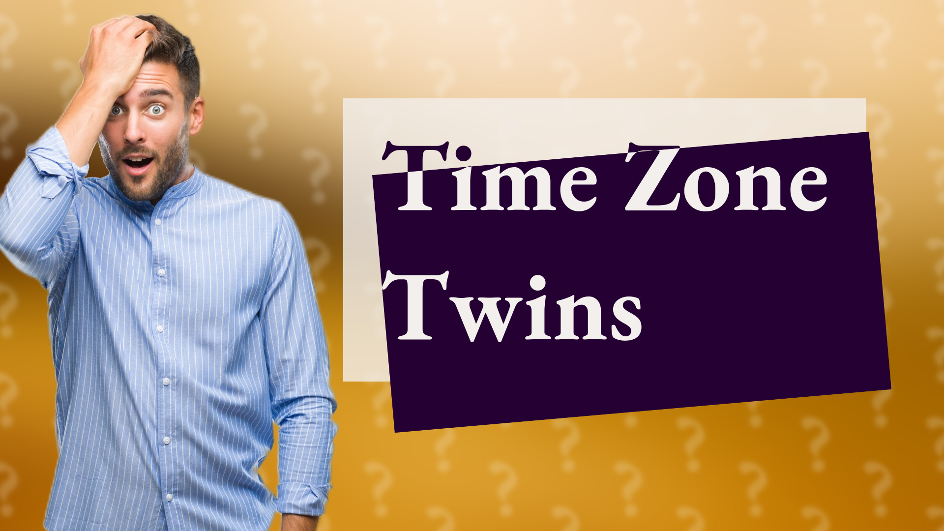 Time Zone Twins