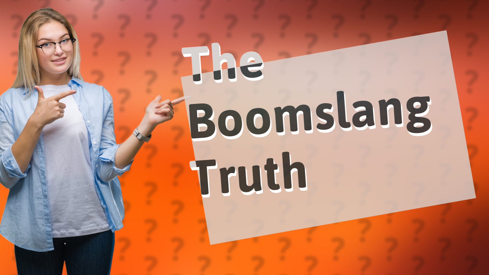 The Boomslang Truth