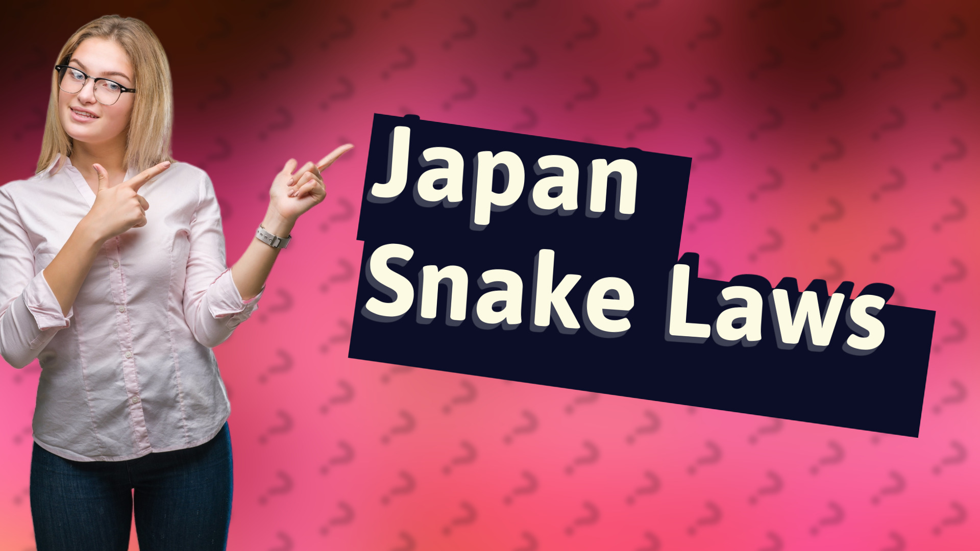 Japan Snake Laws
