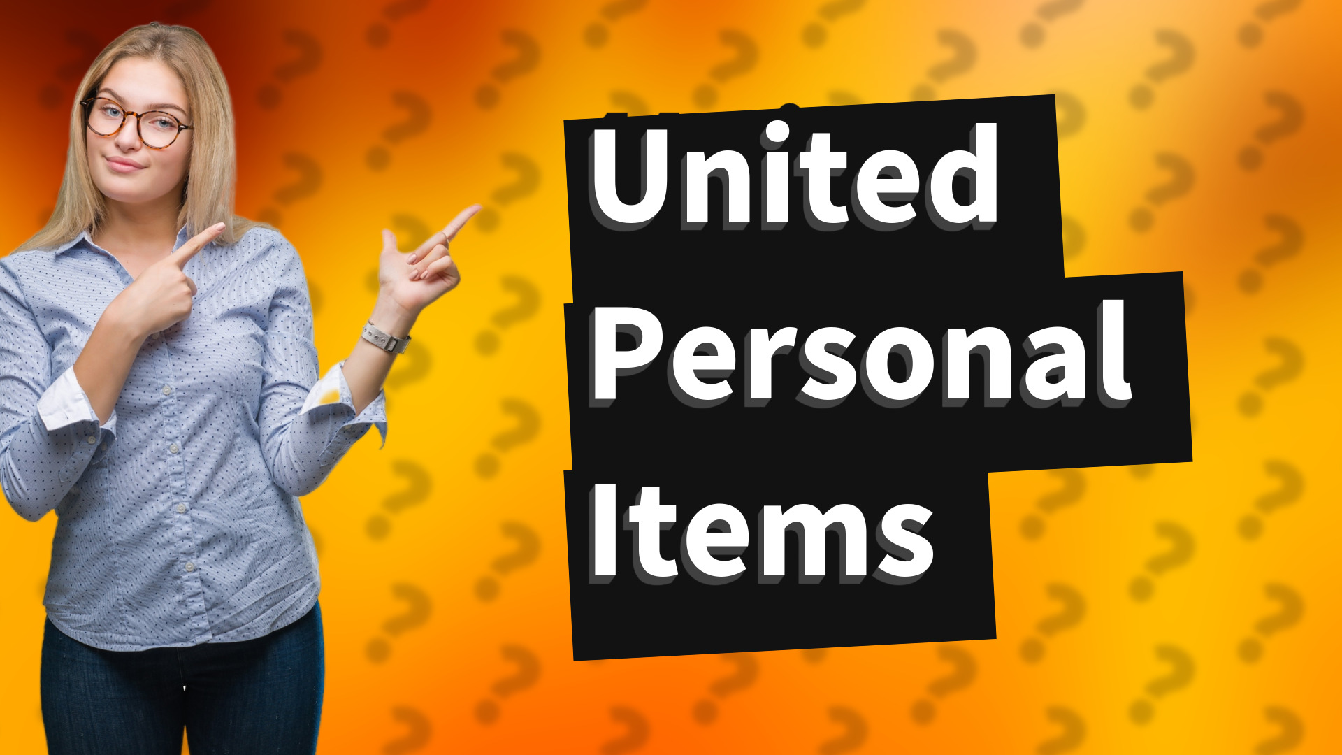 United Personal Items