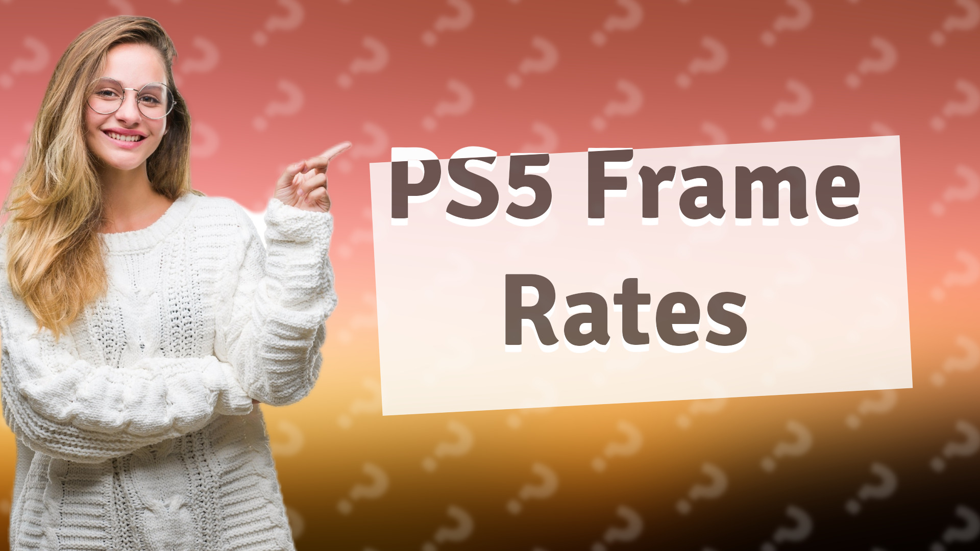 PS5 Frame Rates