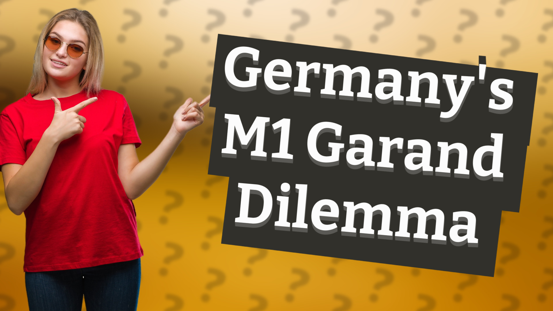 Germany's M1 Garand Dilemma