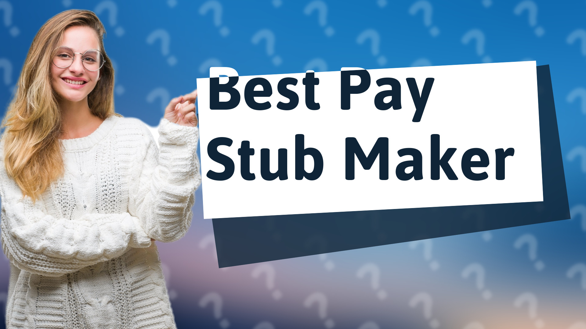 Best Pay Stub Maker