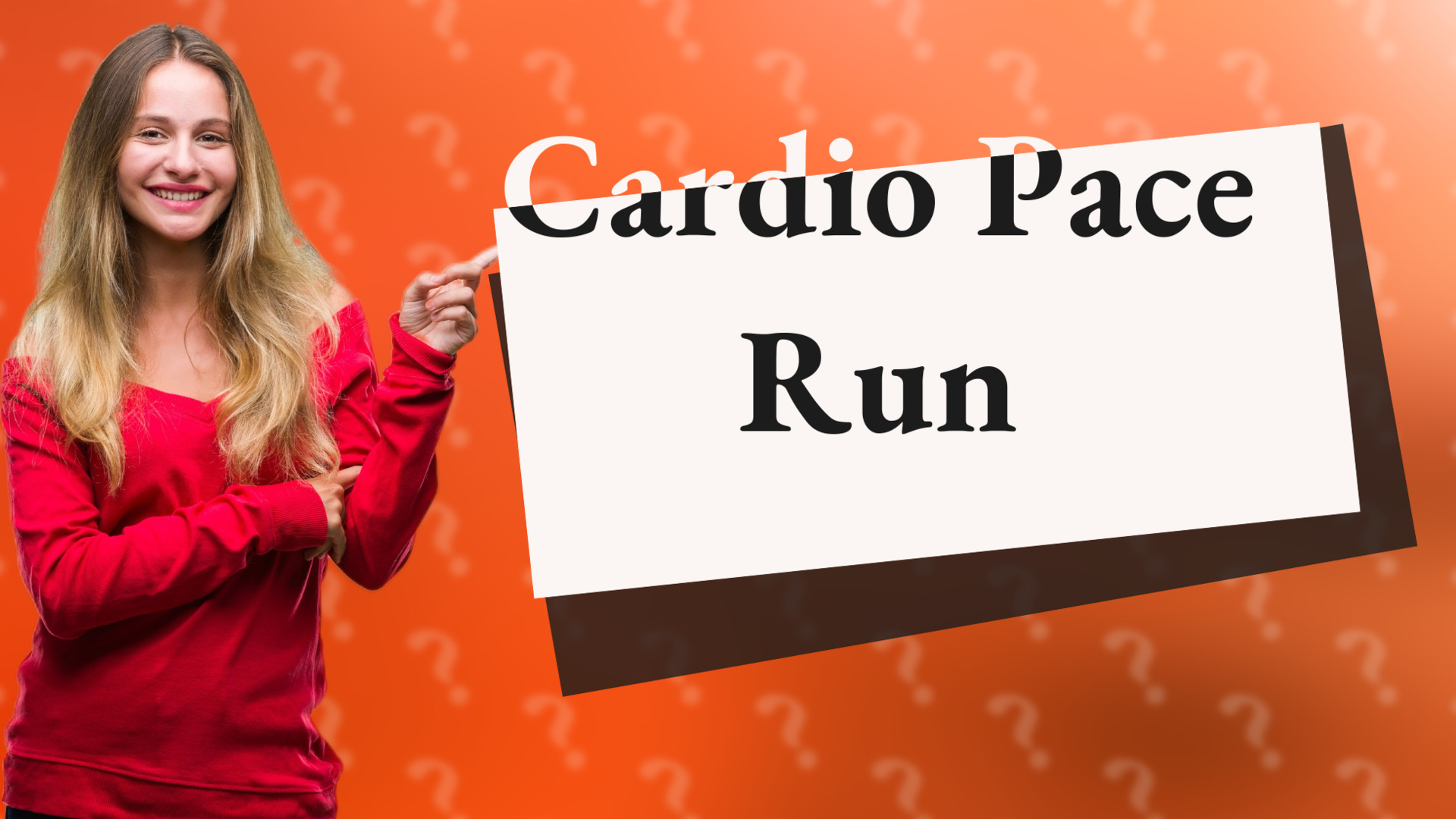 Cardio Pace Run