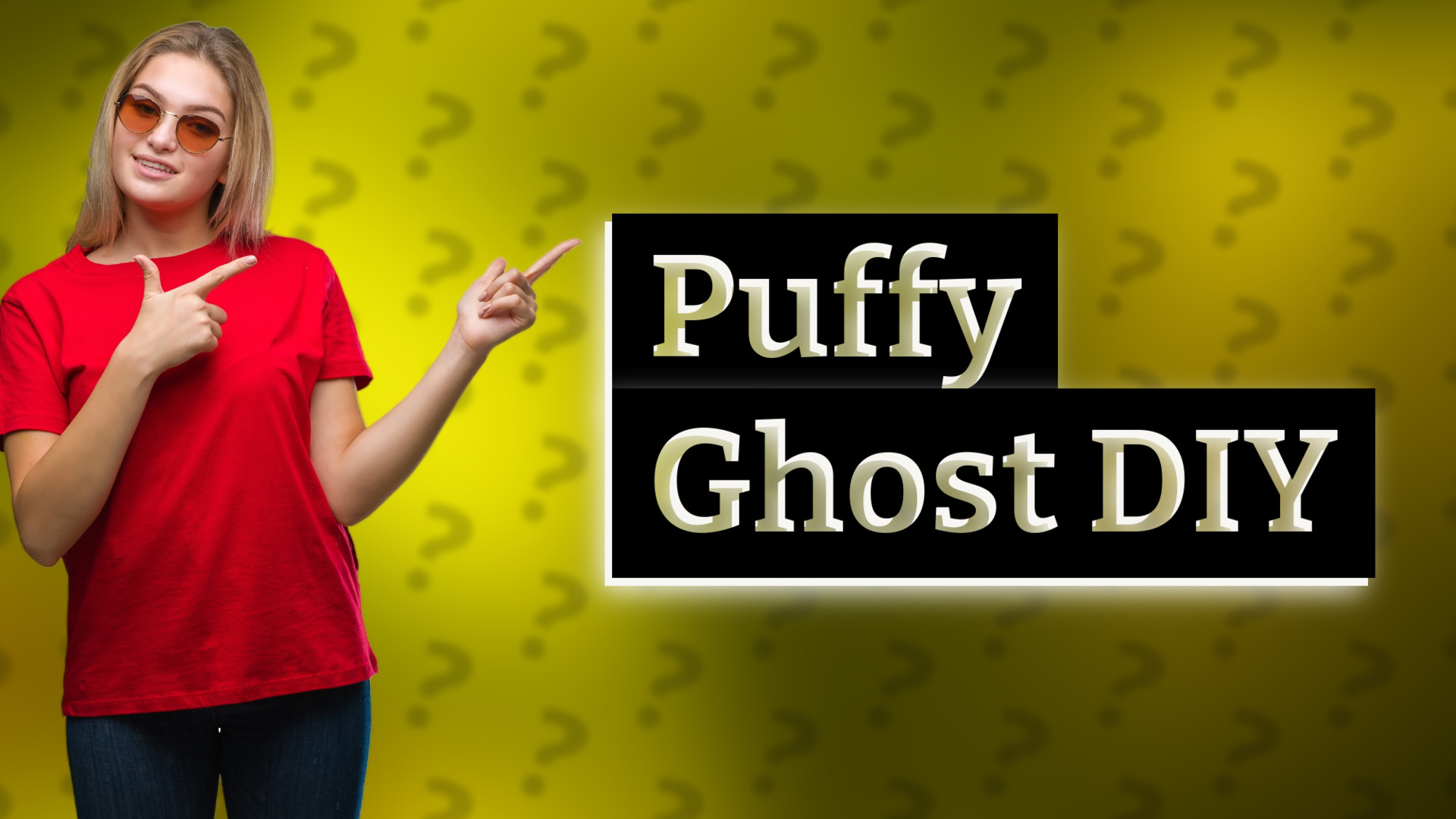 Puffy Ghost DIY