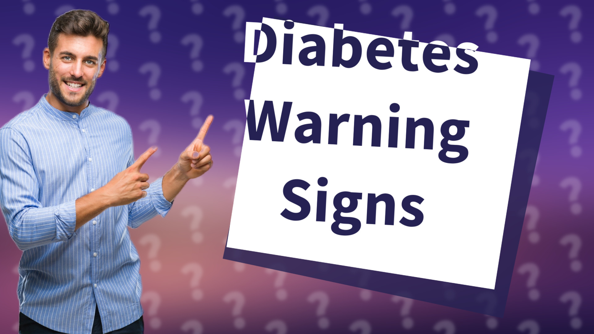 Diabetes Warning Signs