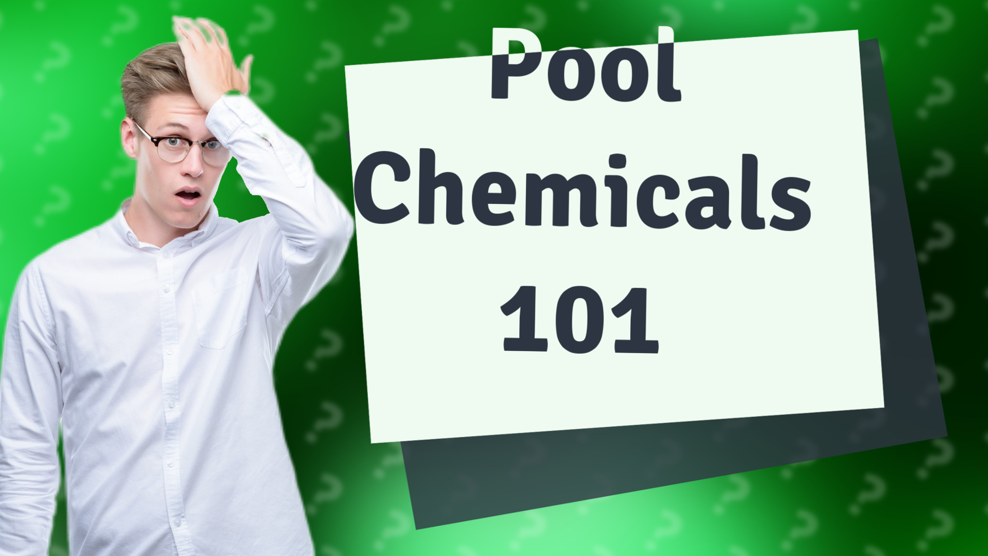 Pool Chemicals 101