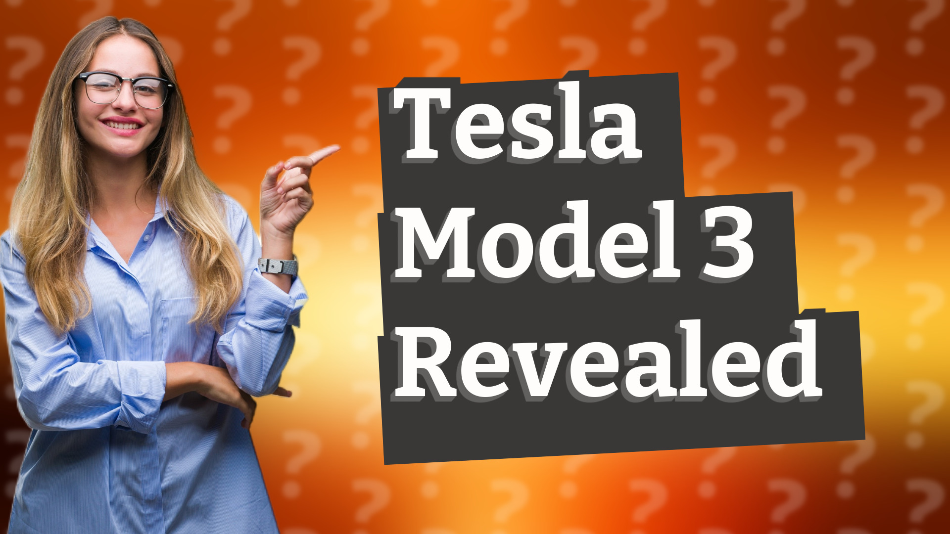 Tesla Model 3 Revealed