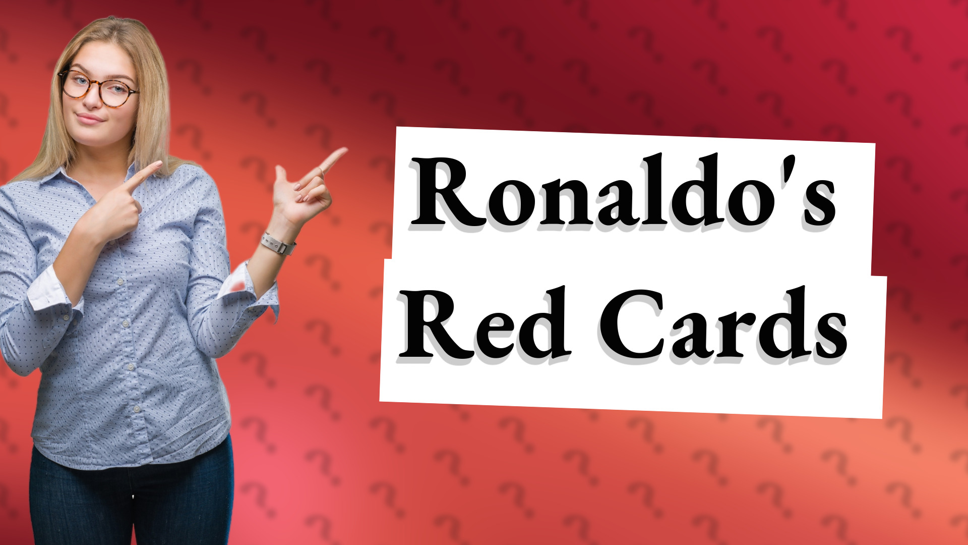 Ronaldo's Red Cards