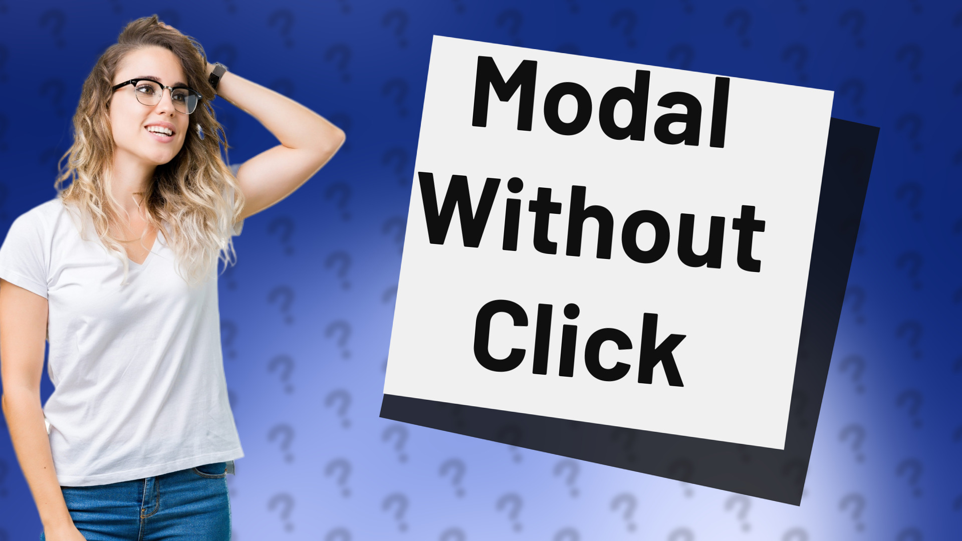 Modal Without Click