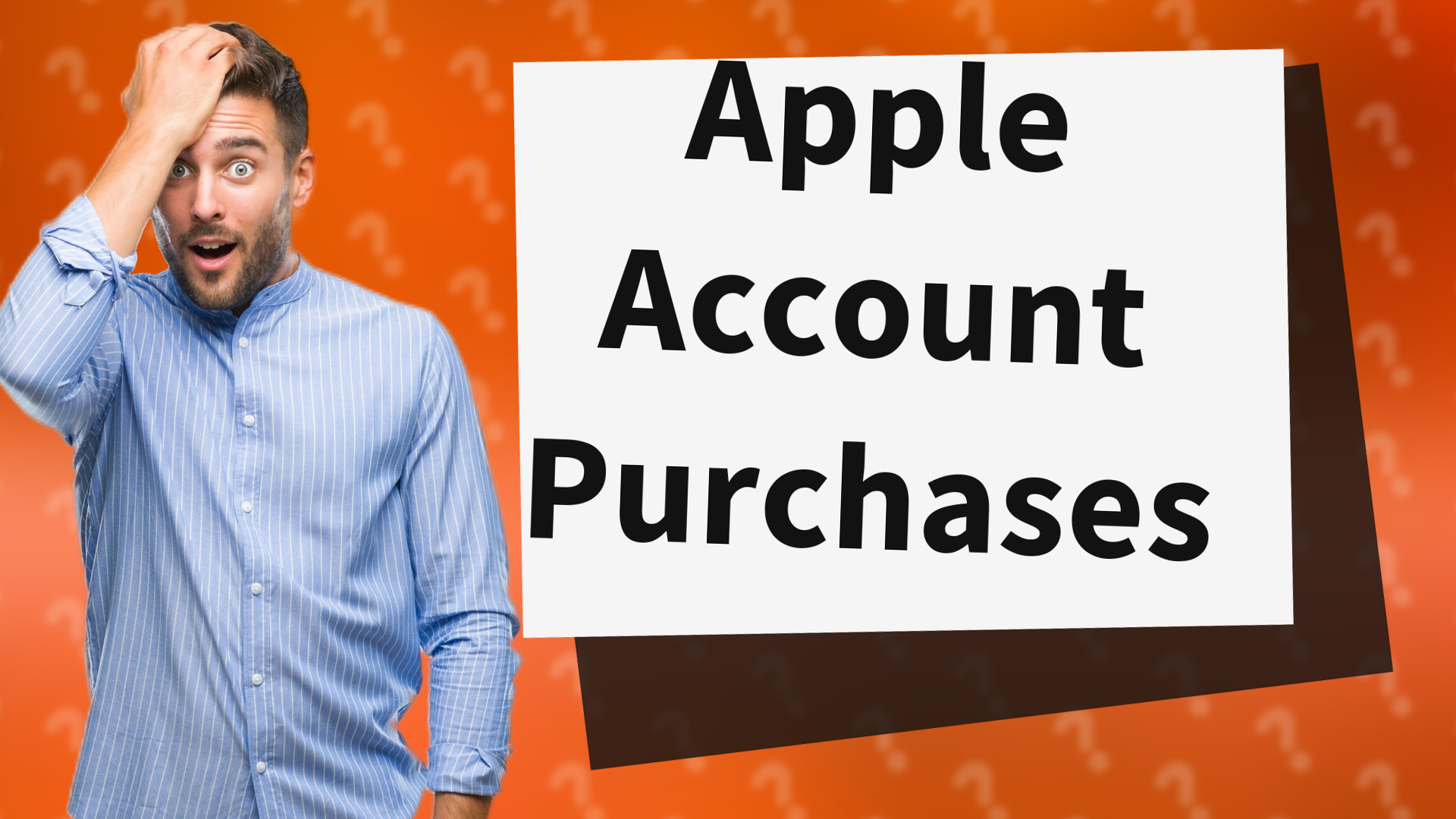 Apple Account Purchases