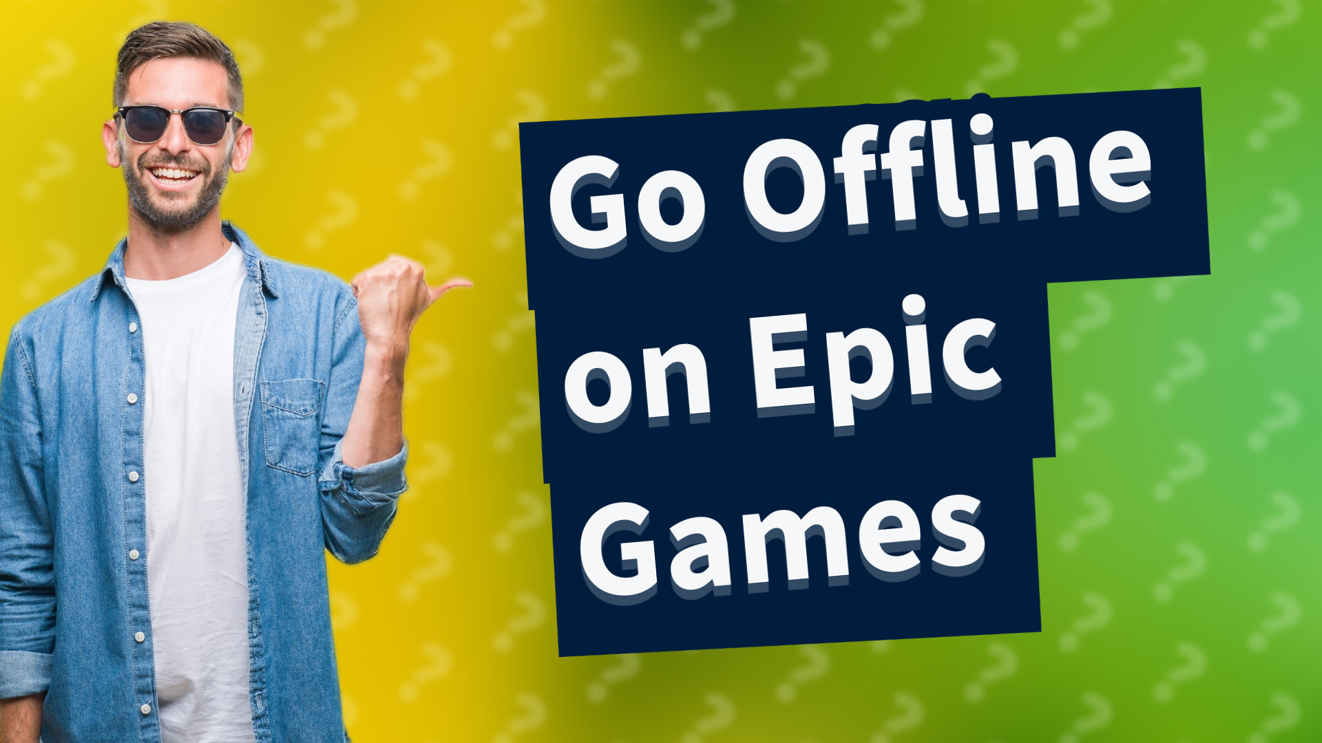 Go Offline on Epic Games