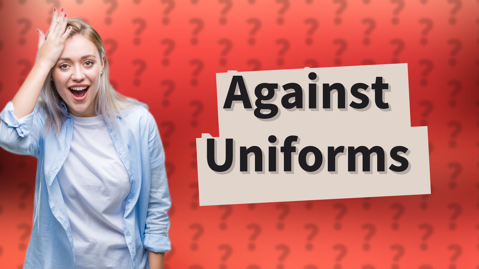 Against Uniforms