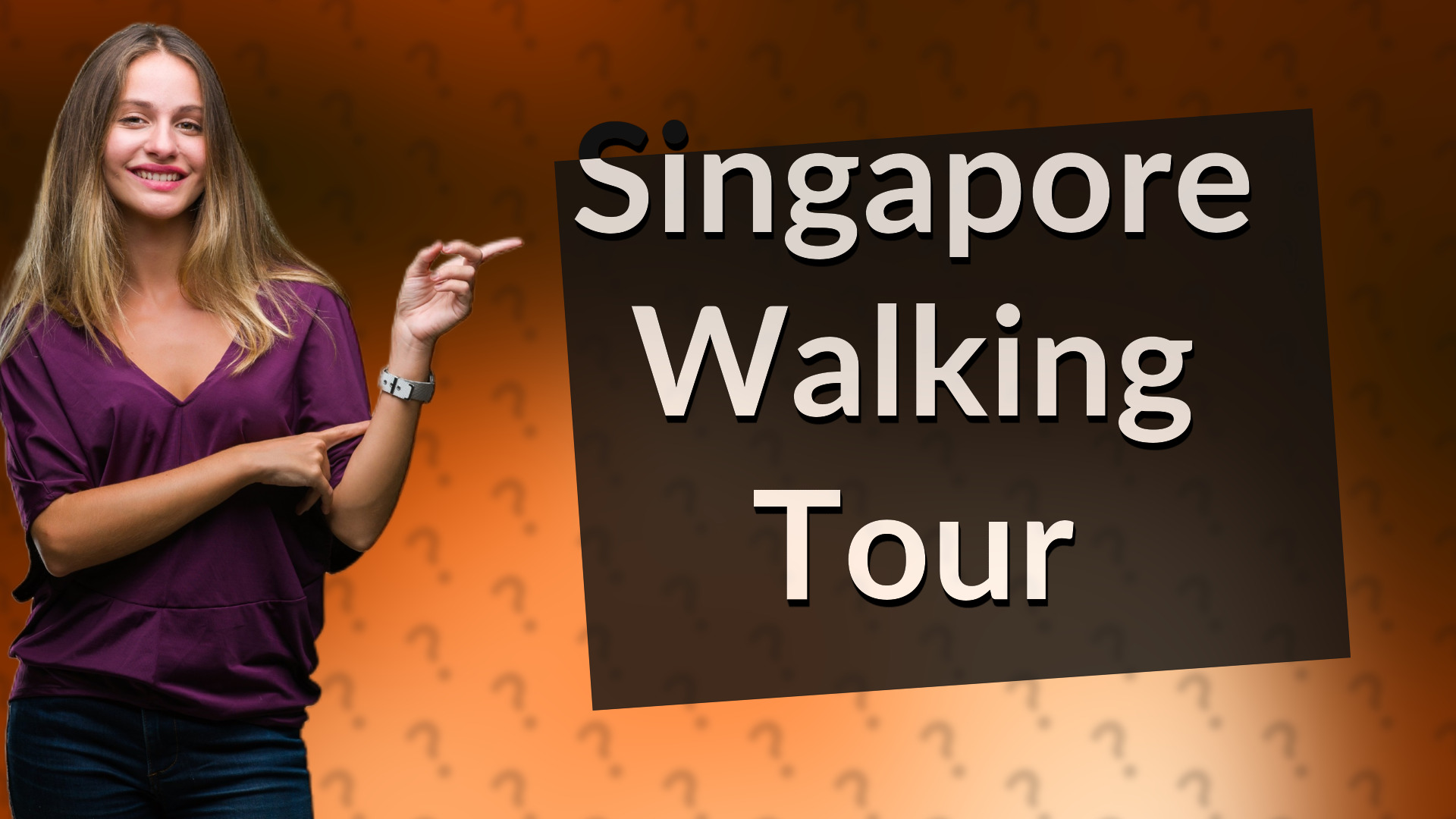 Singapore Walking Tour