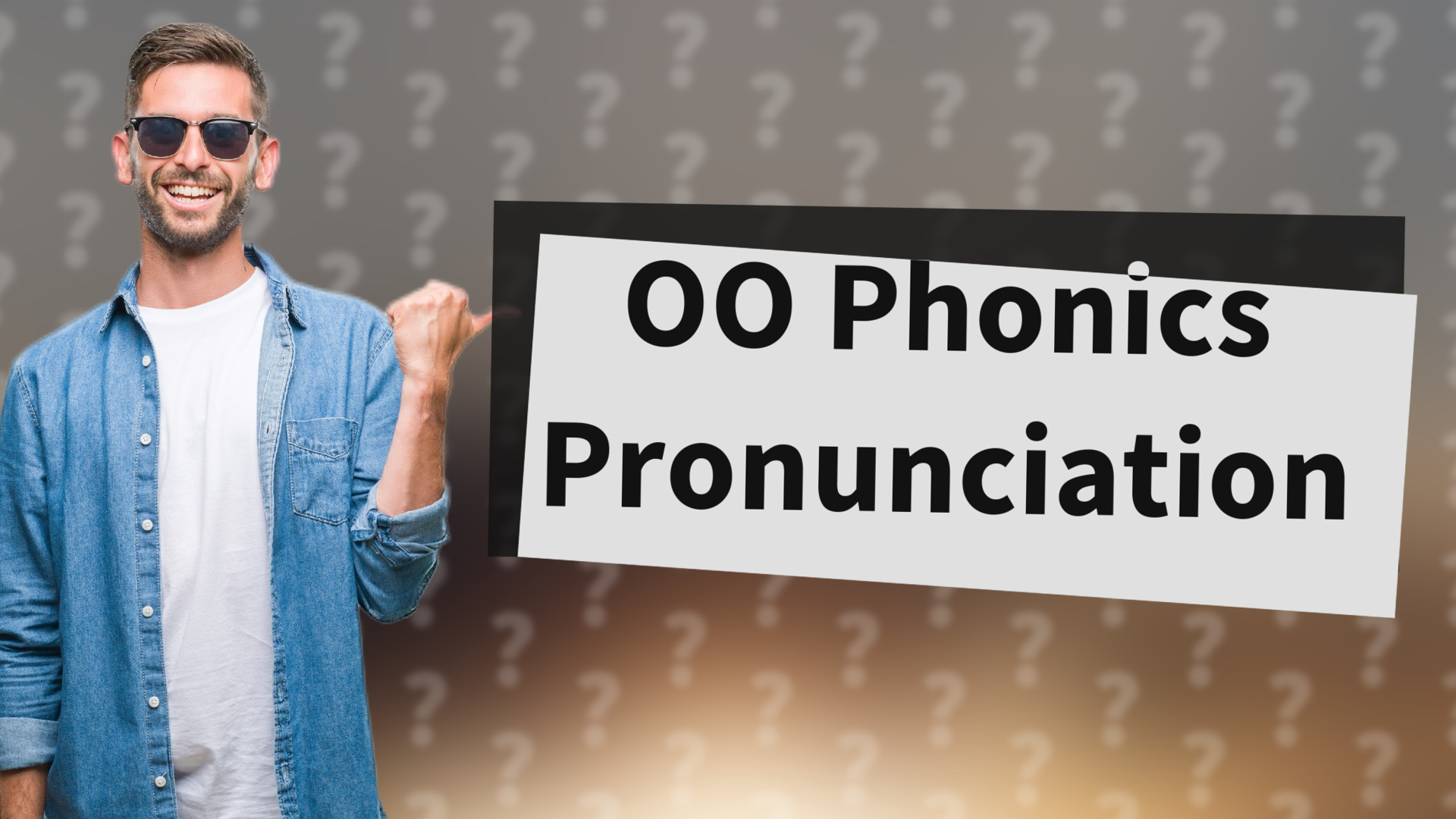 OO Phonics Pronunciation