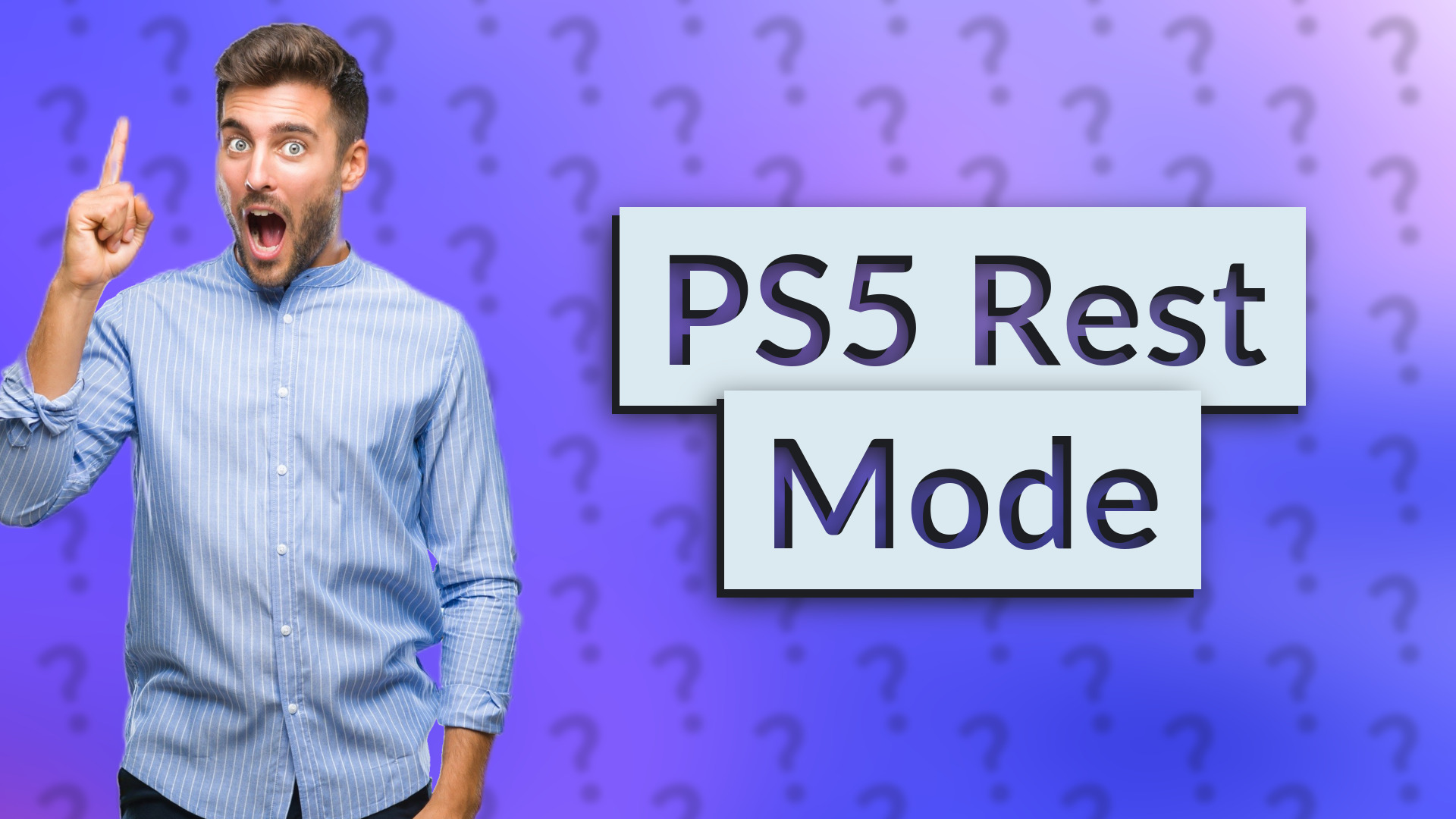 PS5 Rest Mode