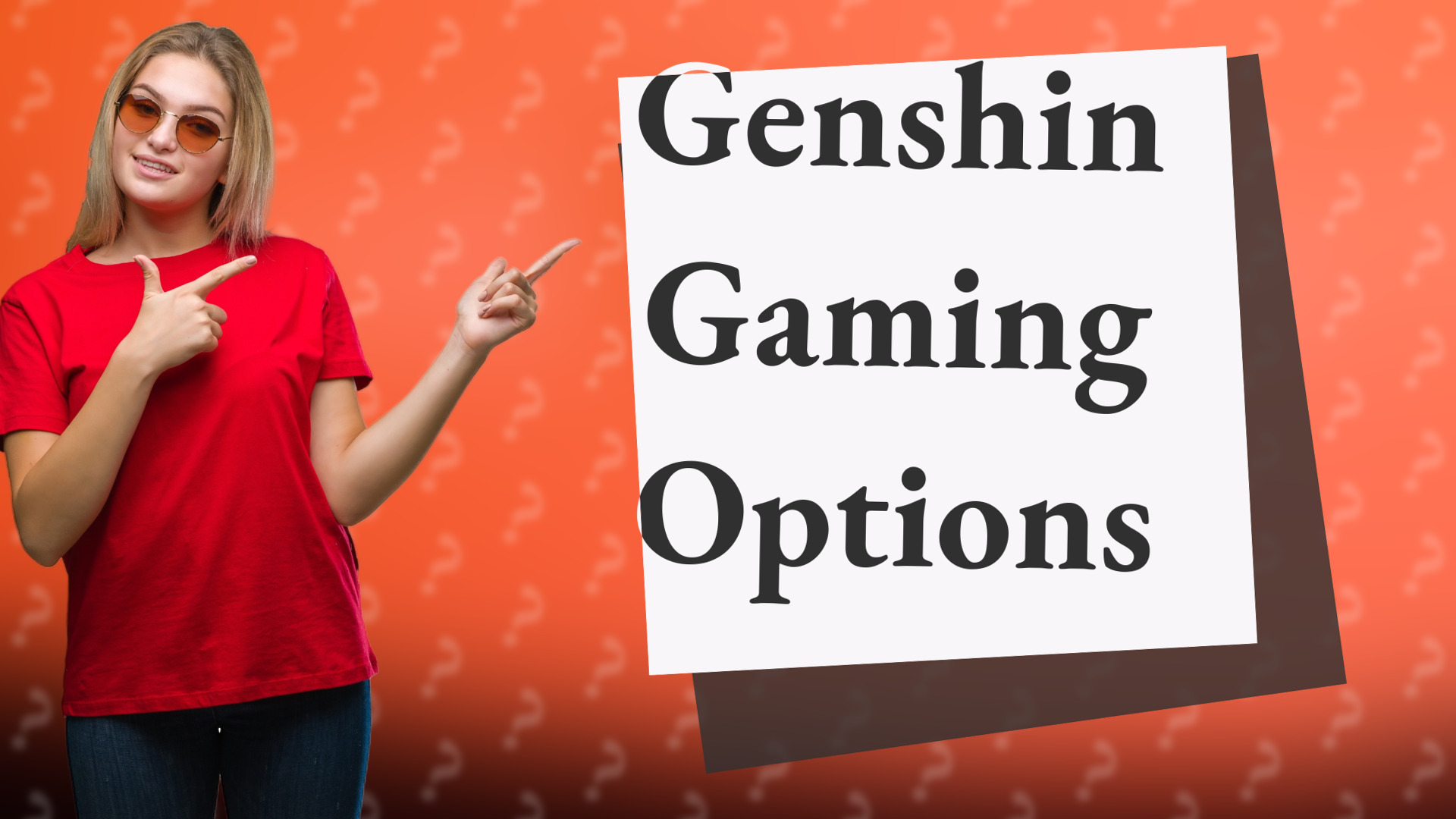 Genshin Gaming Options