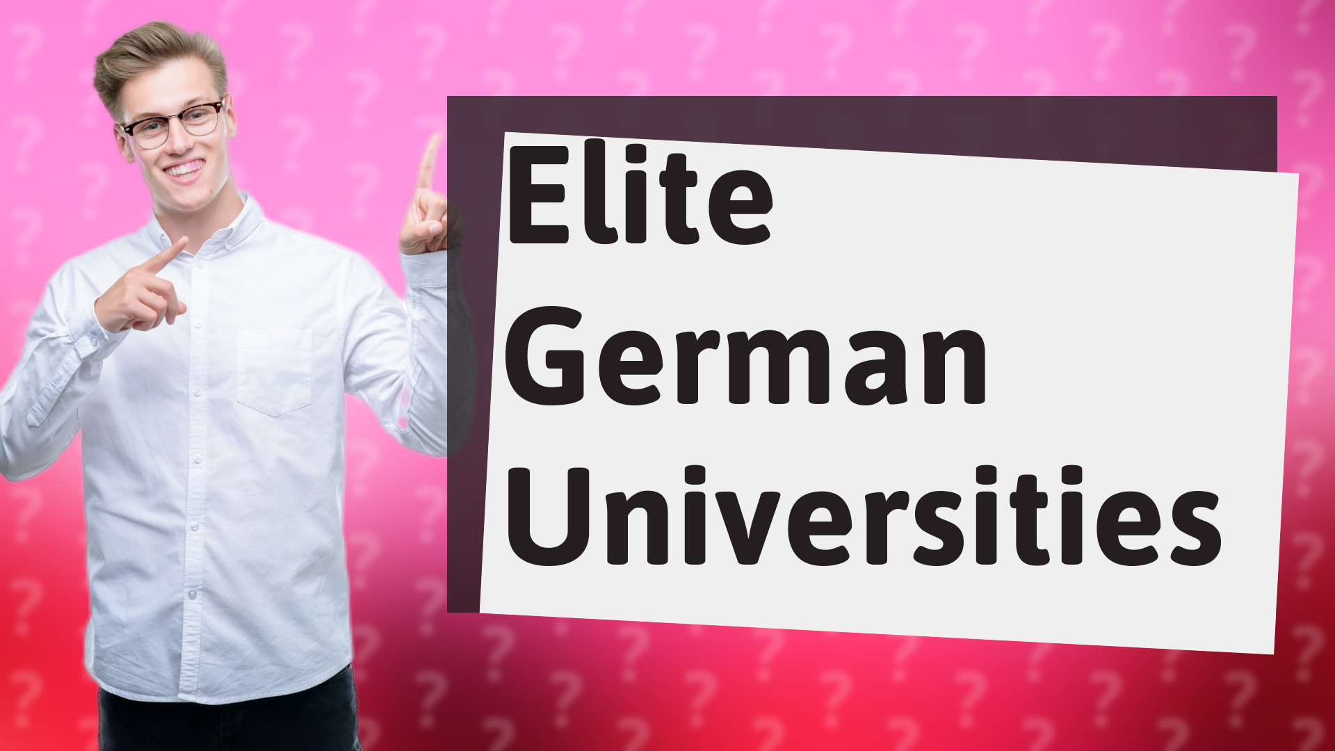 Elite German Universities