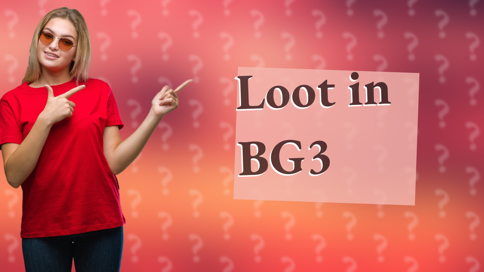 Loot in BG3