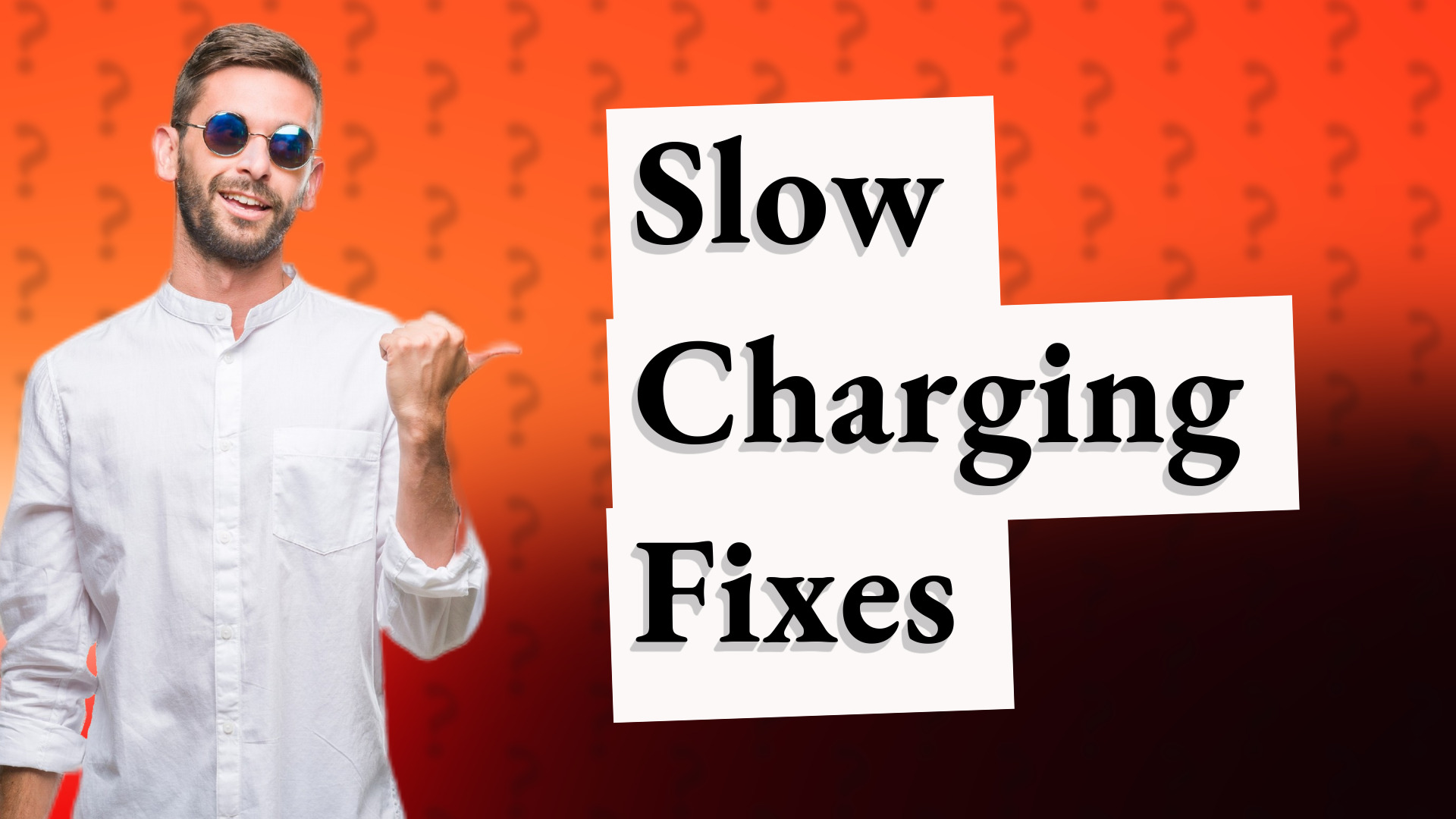Slow Charging Fixes