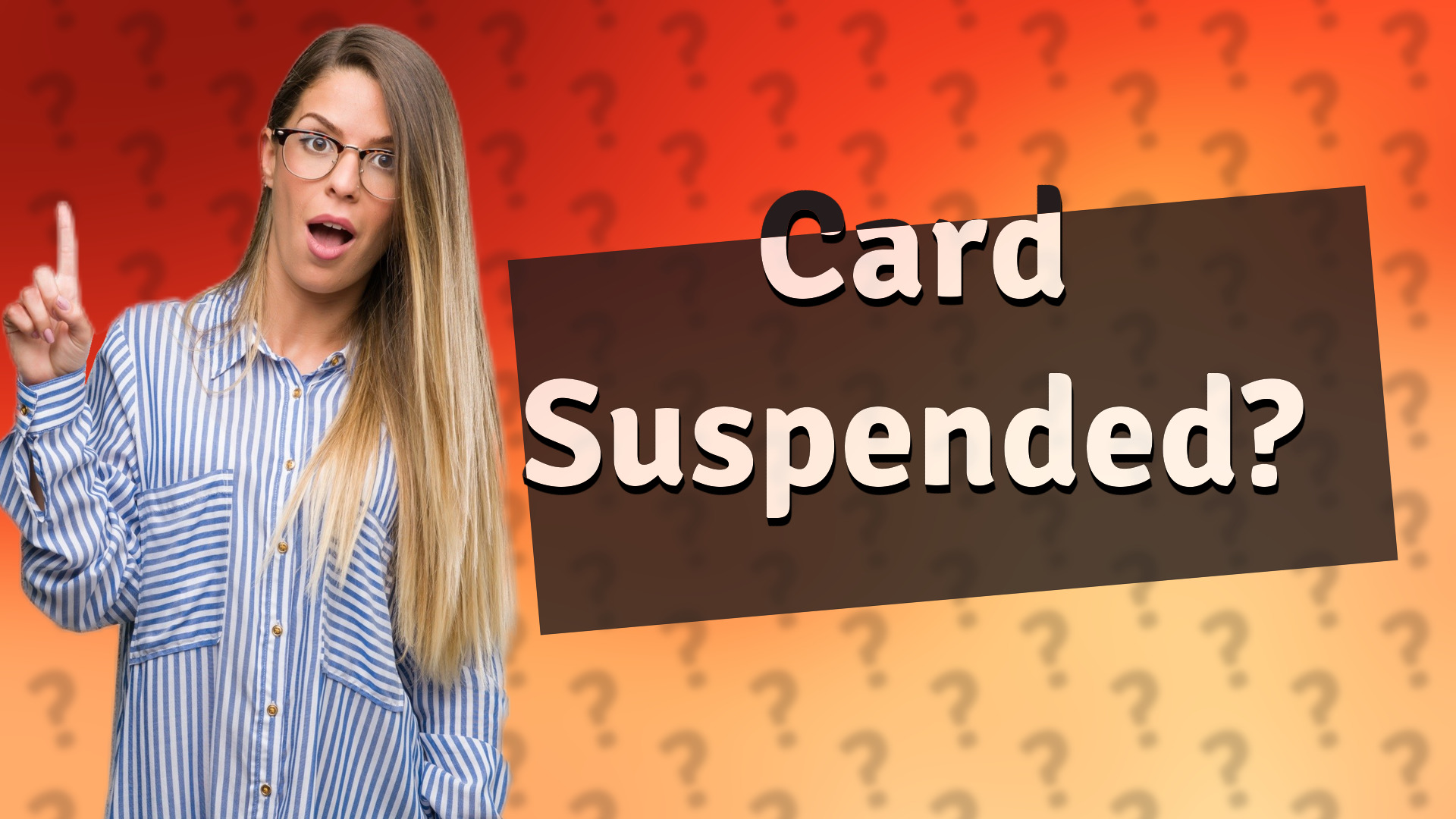 Card Suspended?