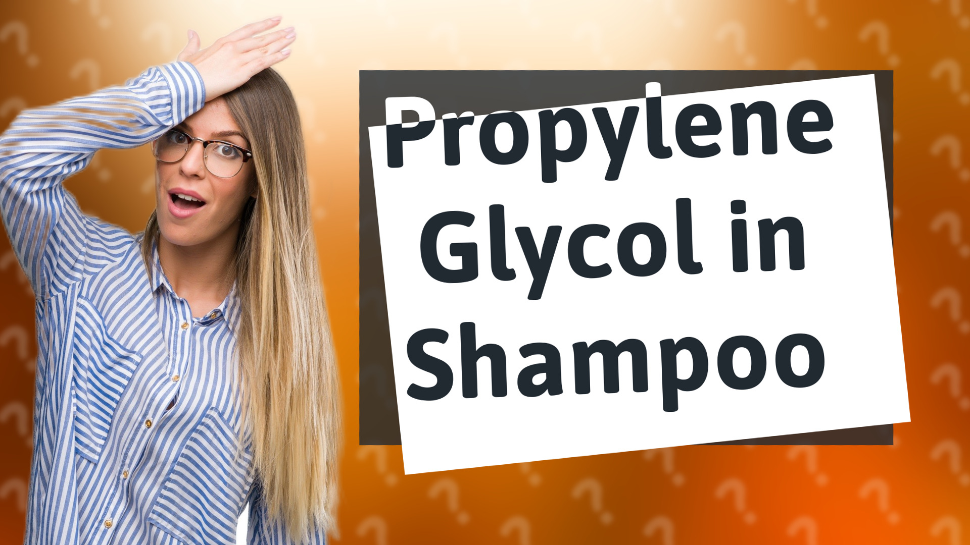 Propylene Glycol in Shampoo
