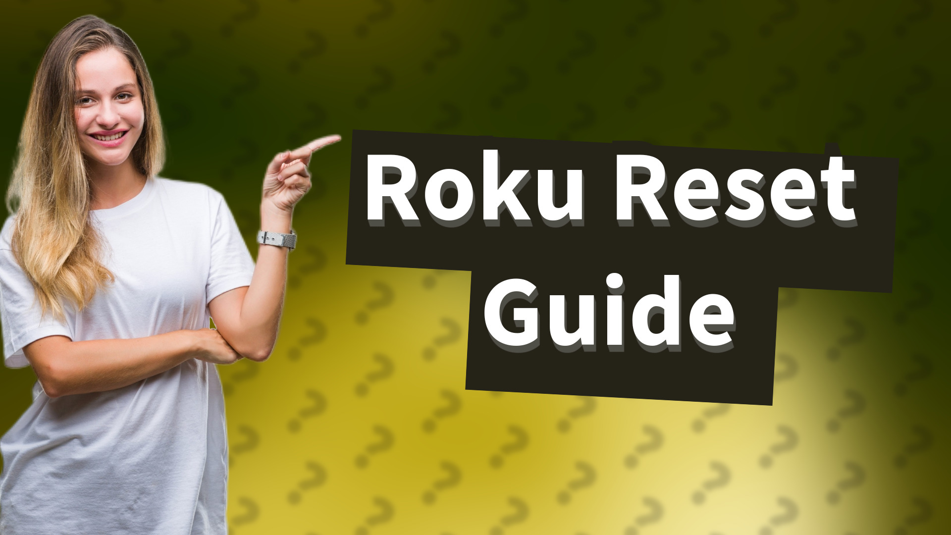 Roku Reset Guide