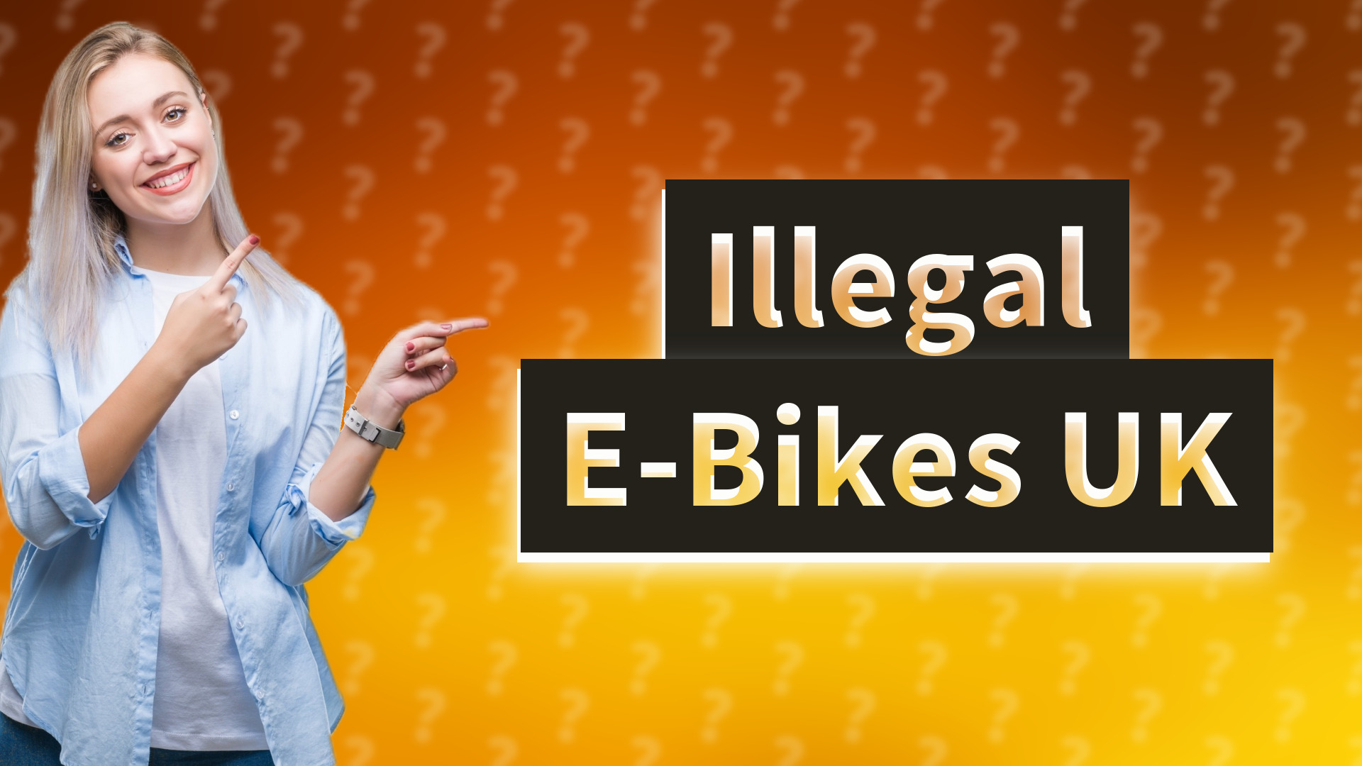 Illegal E-Bikes UK