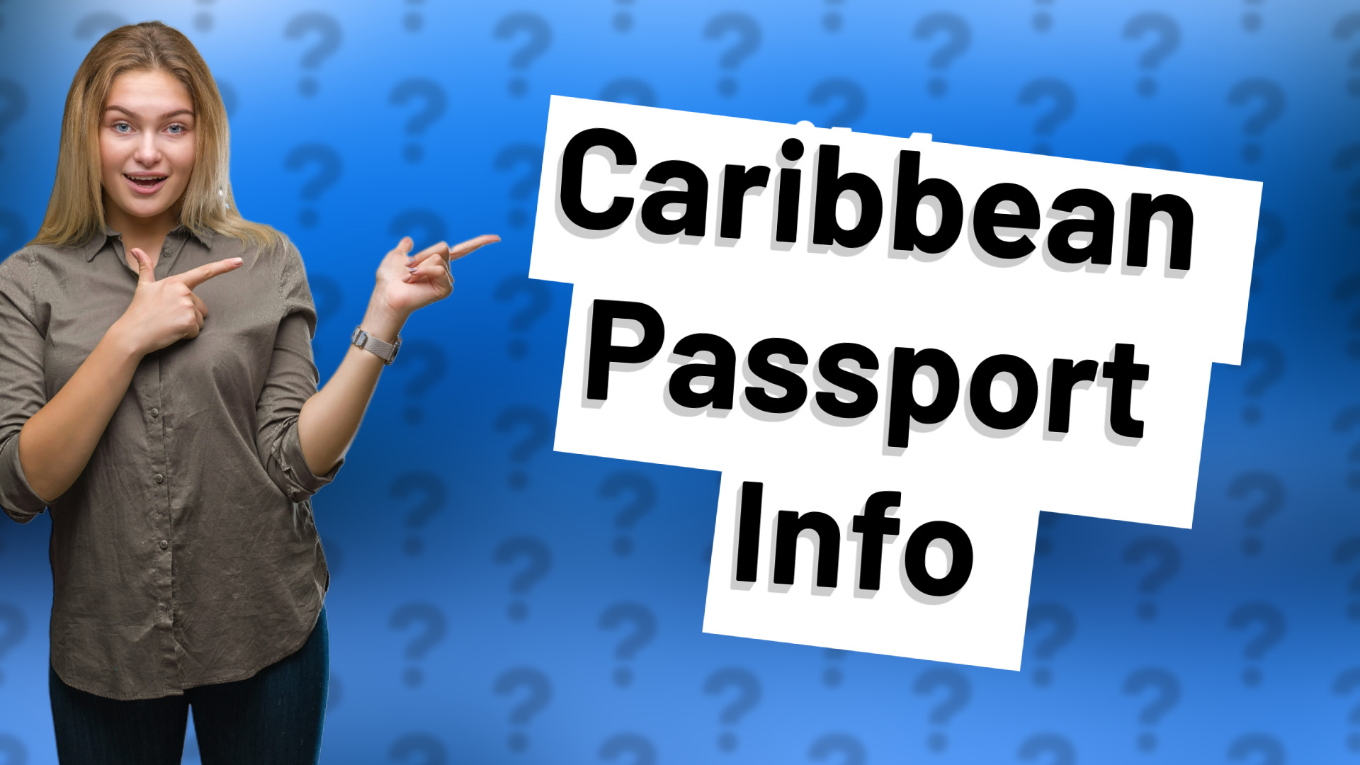 Caribbean Passport Info