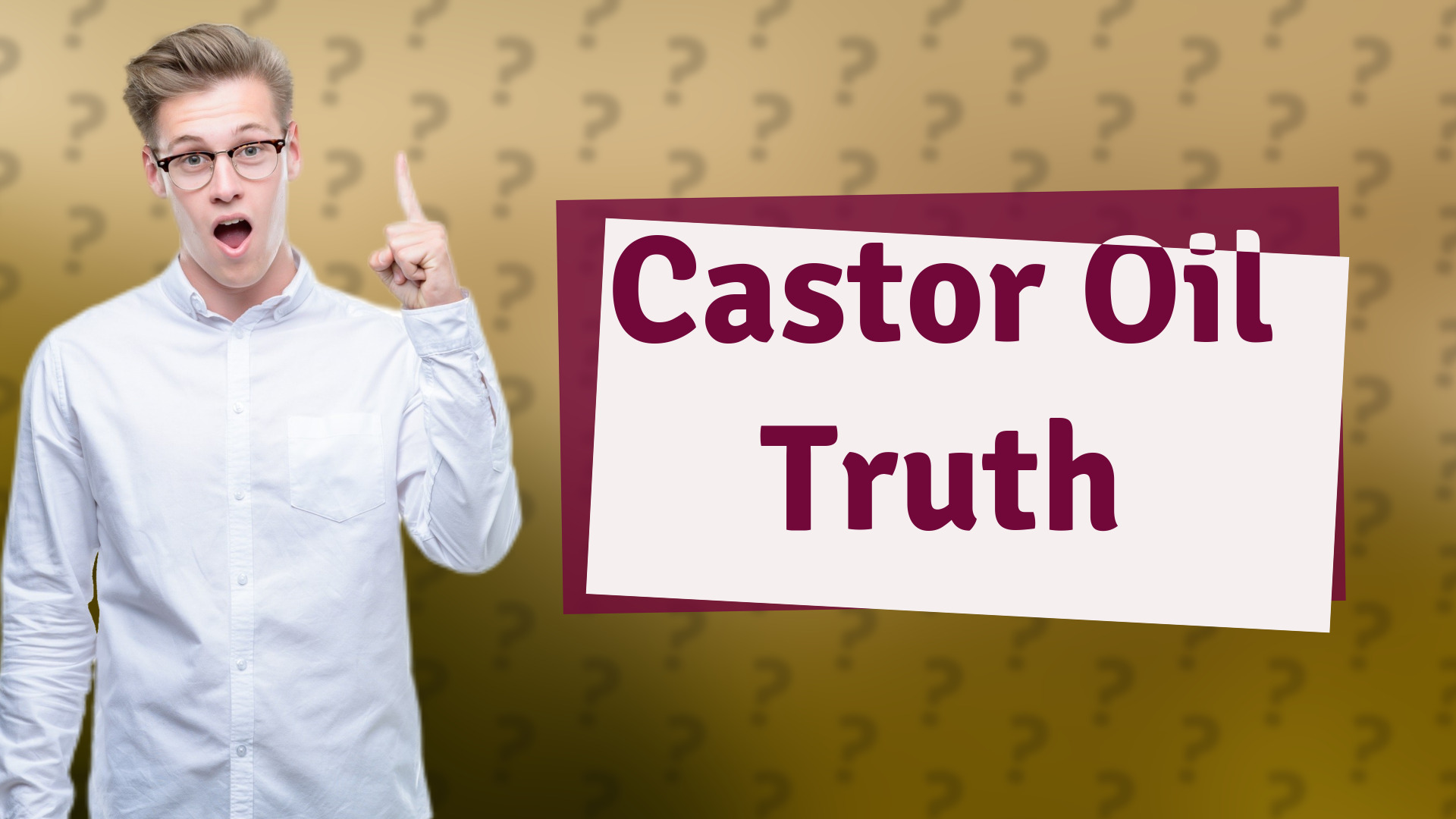 Castor Oil Truth