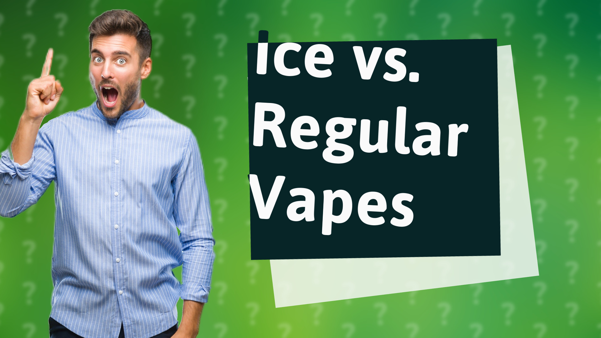 Ice vs. Regular Vapes