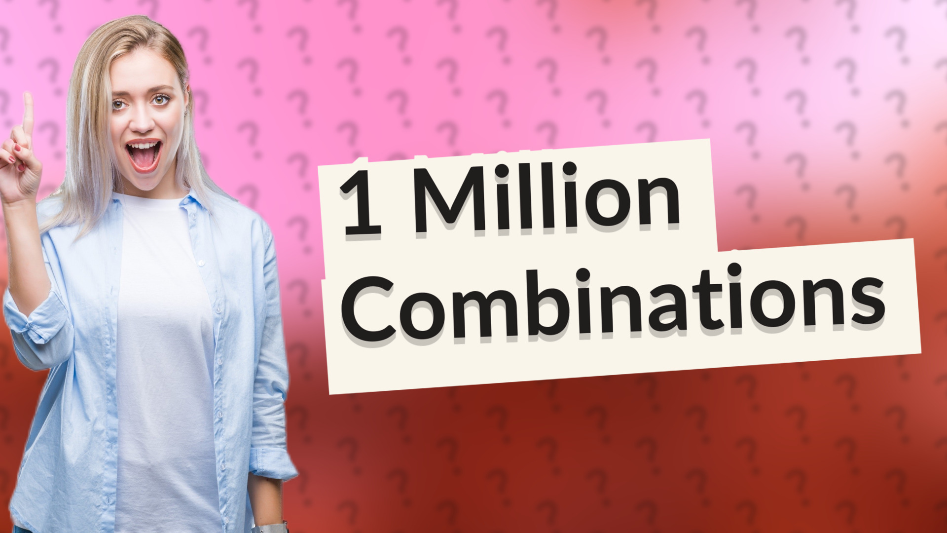 1 Million Combinations