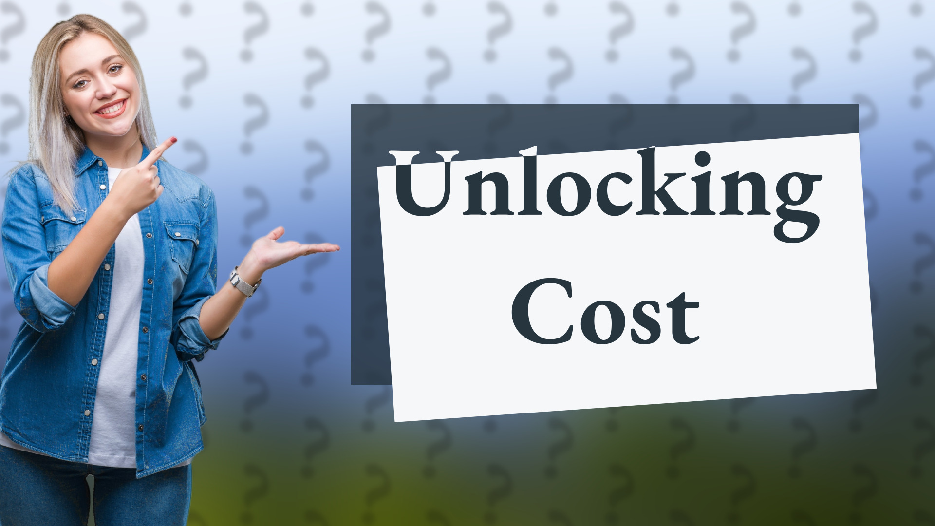 Unlocking Cost